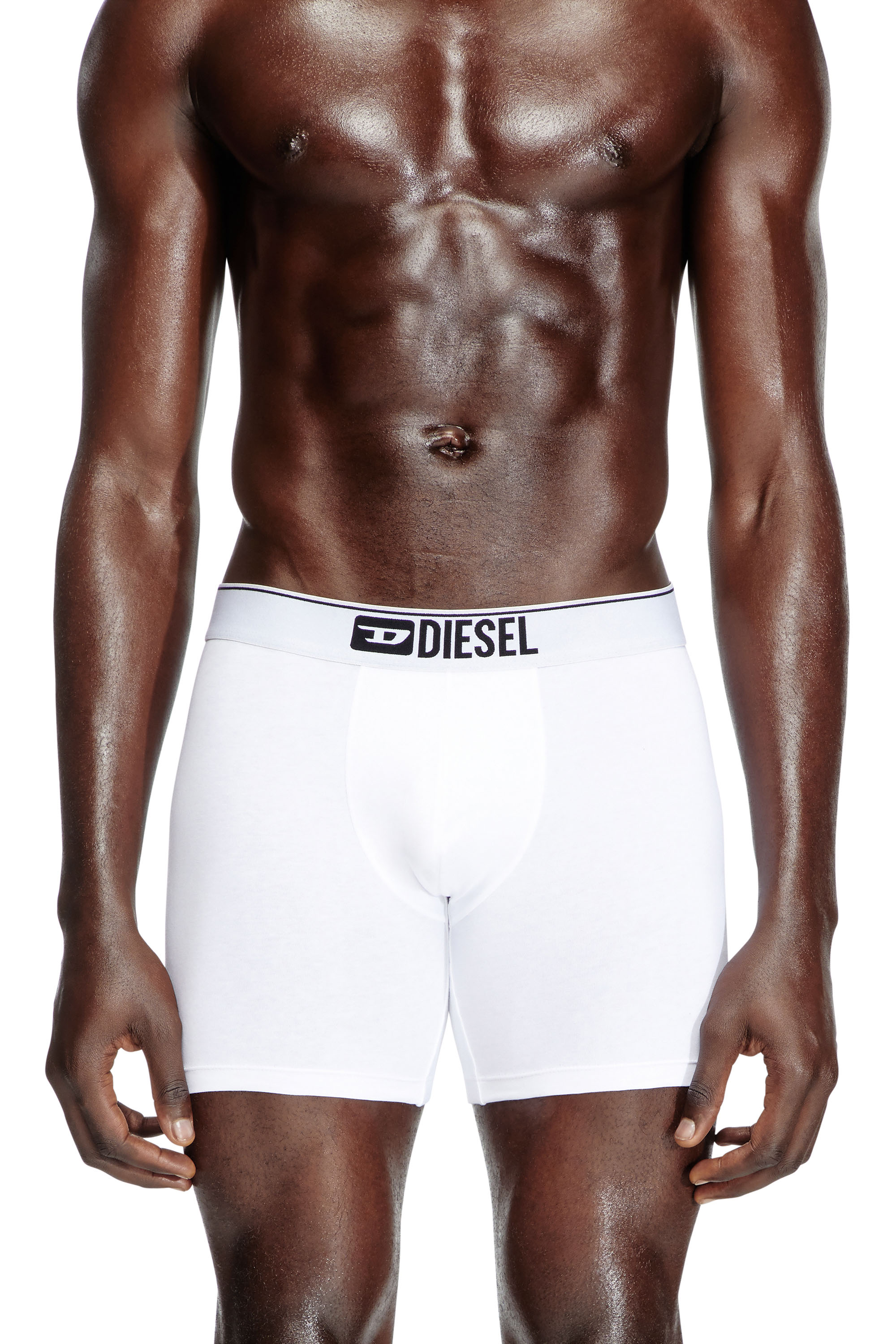 Diesel - Three-pack stretch cotton boxer briefs - Boxer briefs - Man - Multicolor