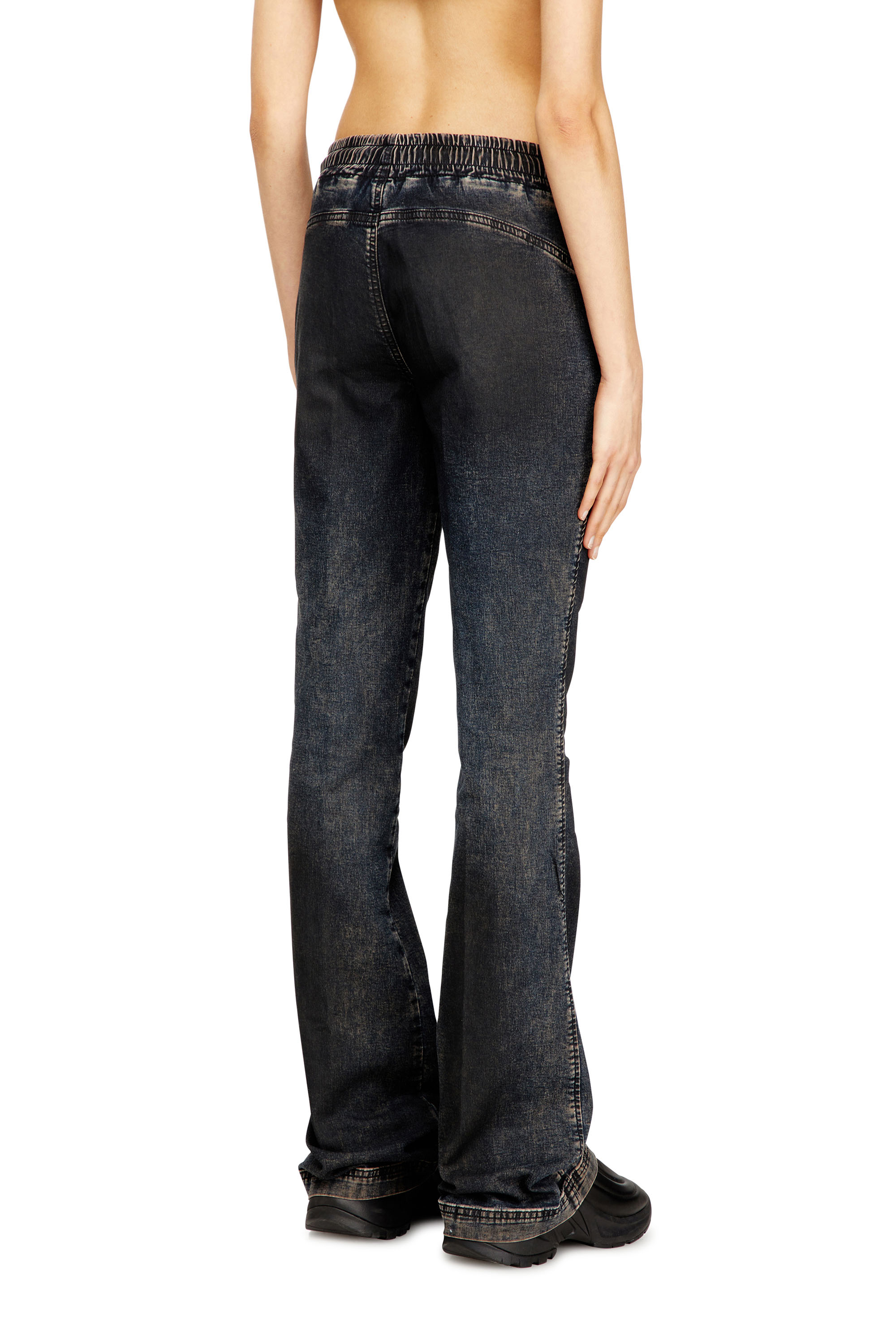 Diesel - Woman's Bootcut 2069 D-Ebbey Joggjeans&reg; 09N64, Dark Blue - 4