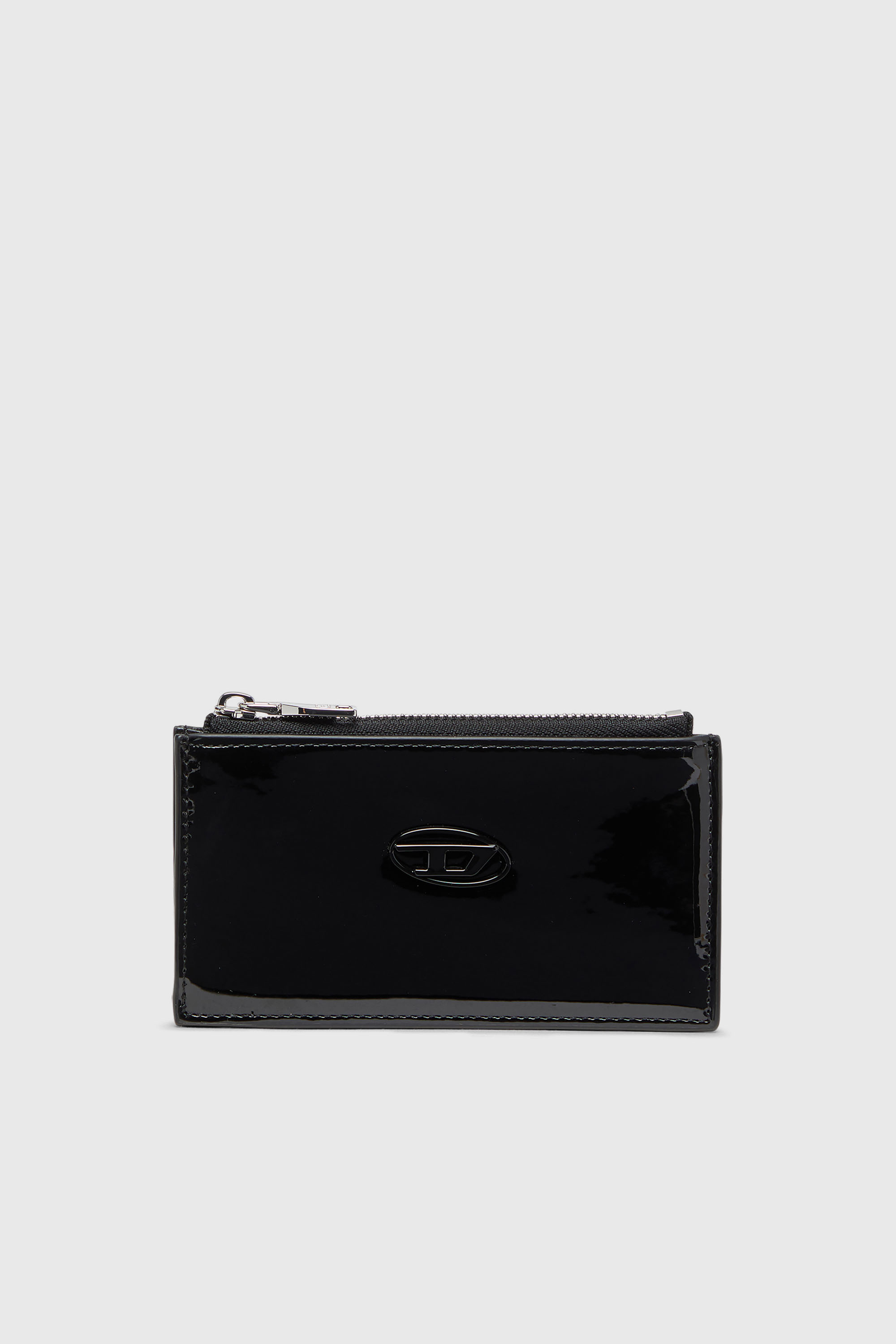 Diesel, Card holder with glossy finish, Card cases, Woman in Black