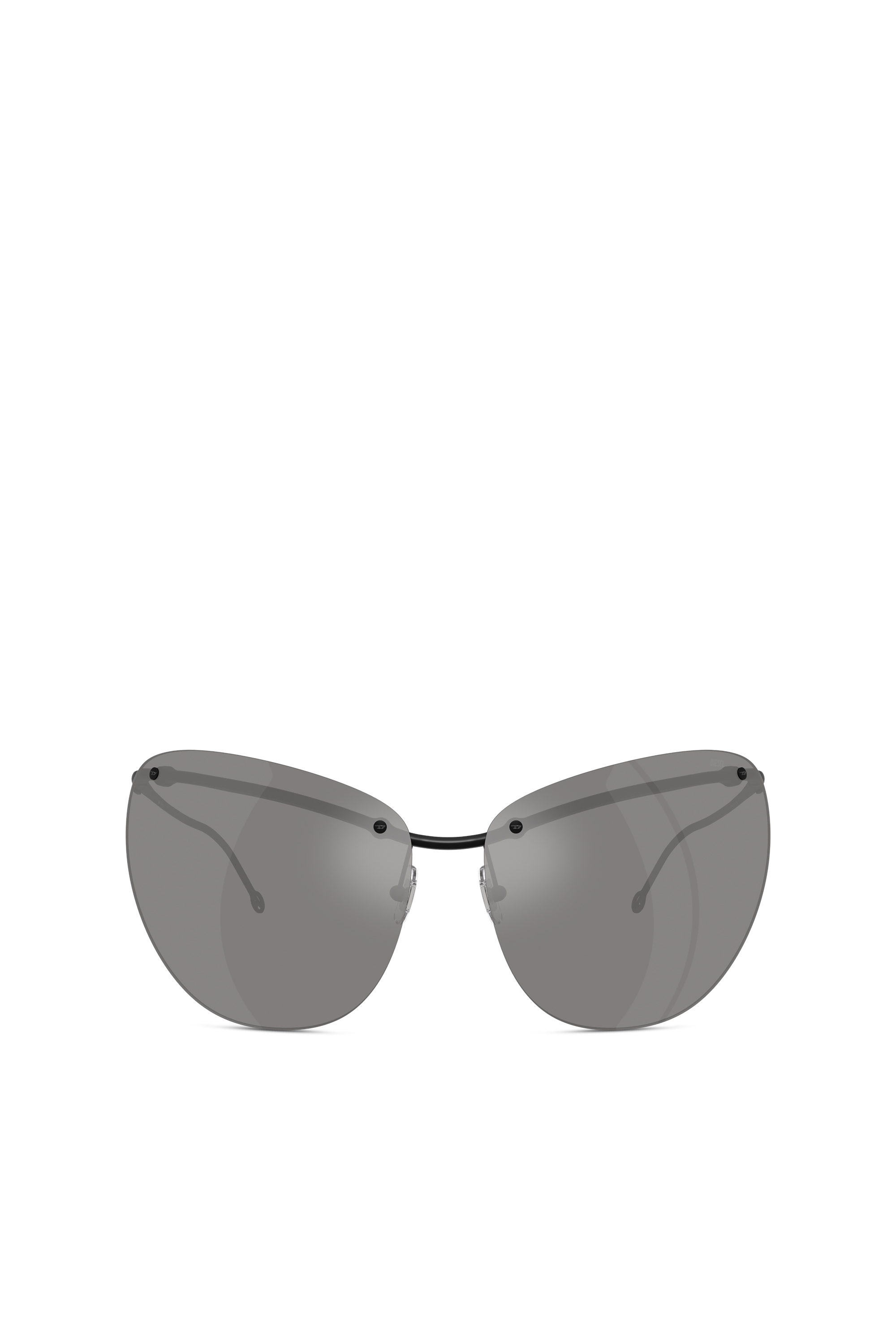 Diesel - Wraparound shape sunglasses - Sunglasses - Unisex - Grey