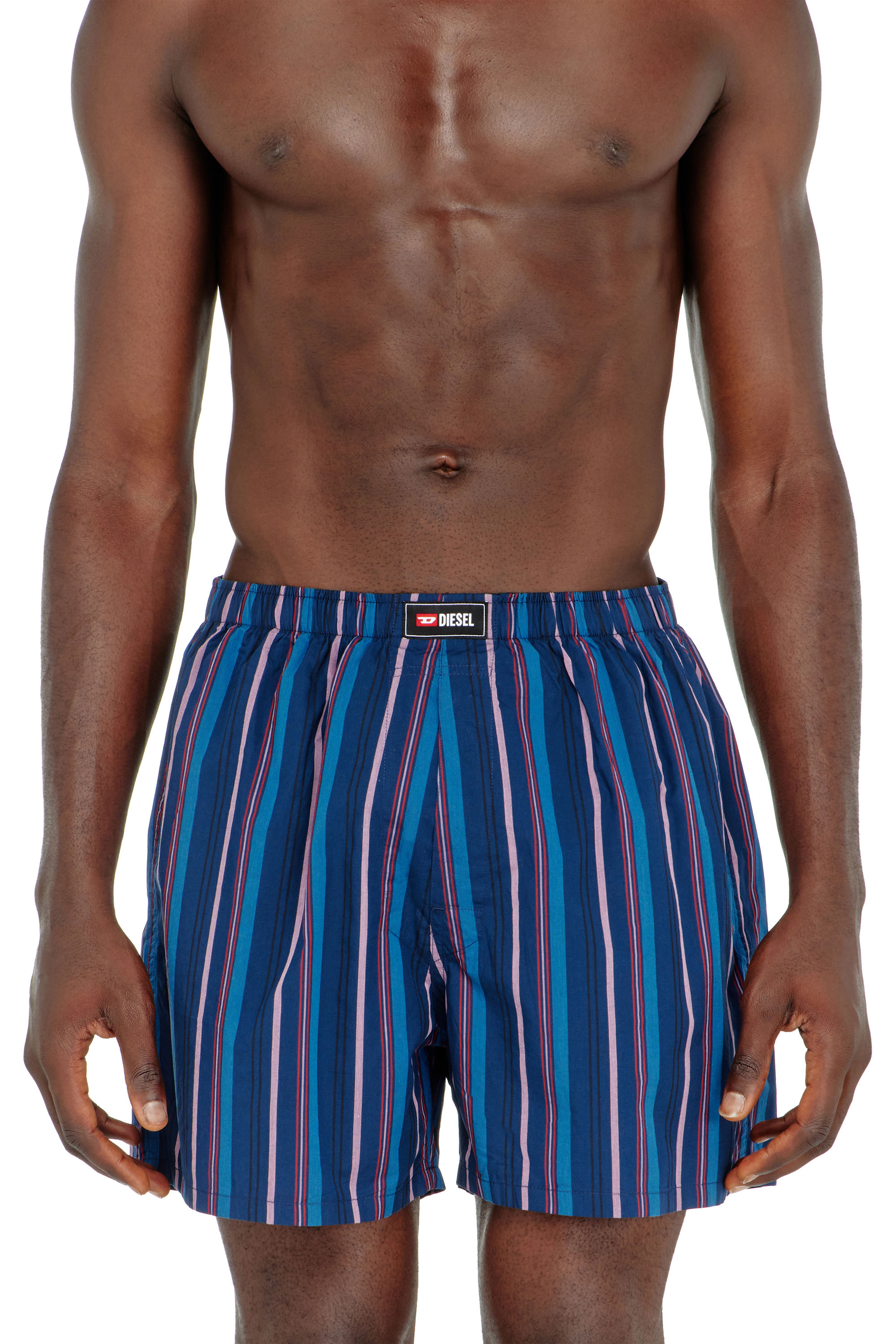Diesel - 3-pack cotton boxers solid stripe floral - Boxer briefs - Man - Multicolor