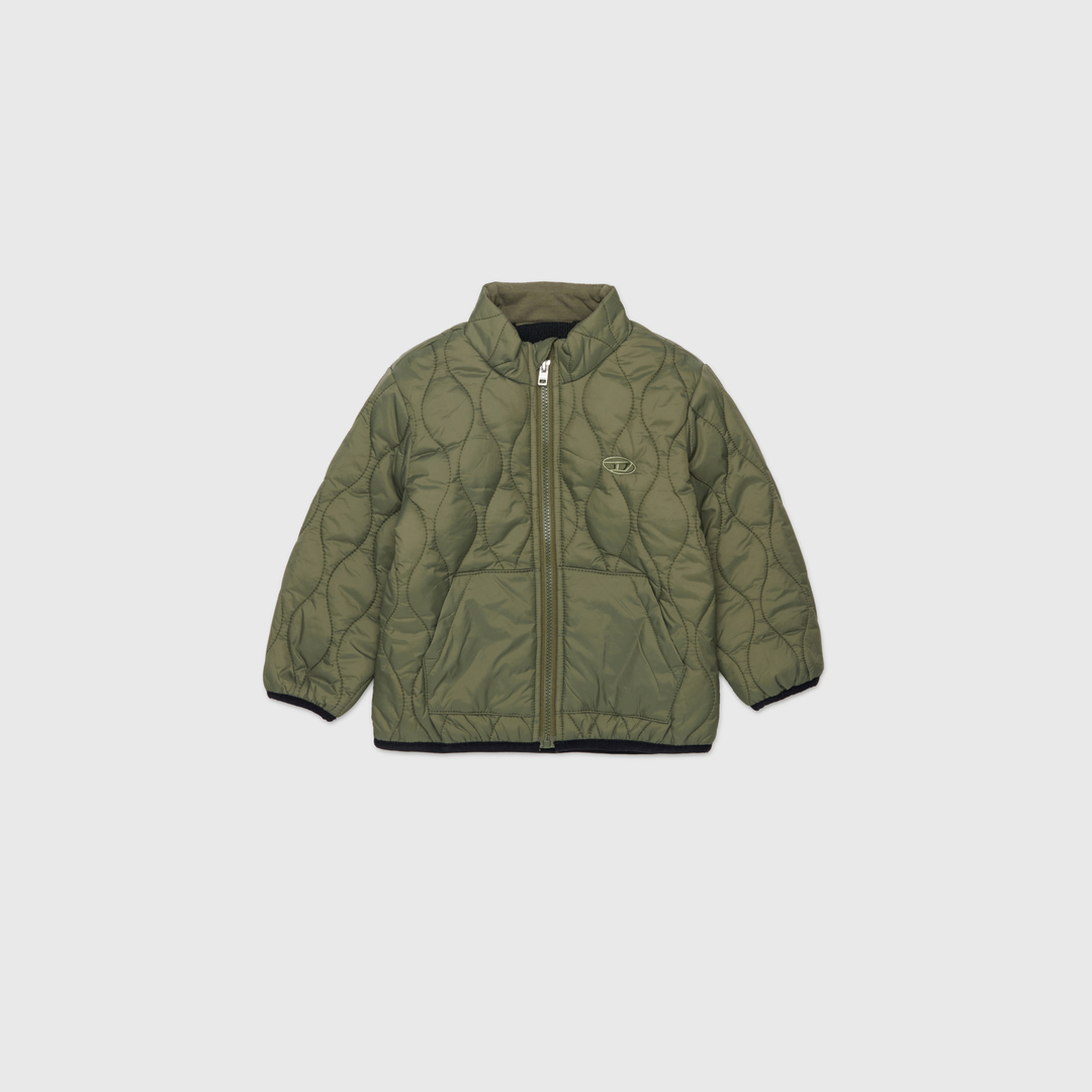 Diesel - Veste matelassée avec broderie Oval D - Vestes - Homme - Vert