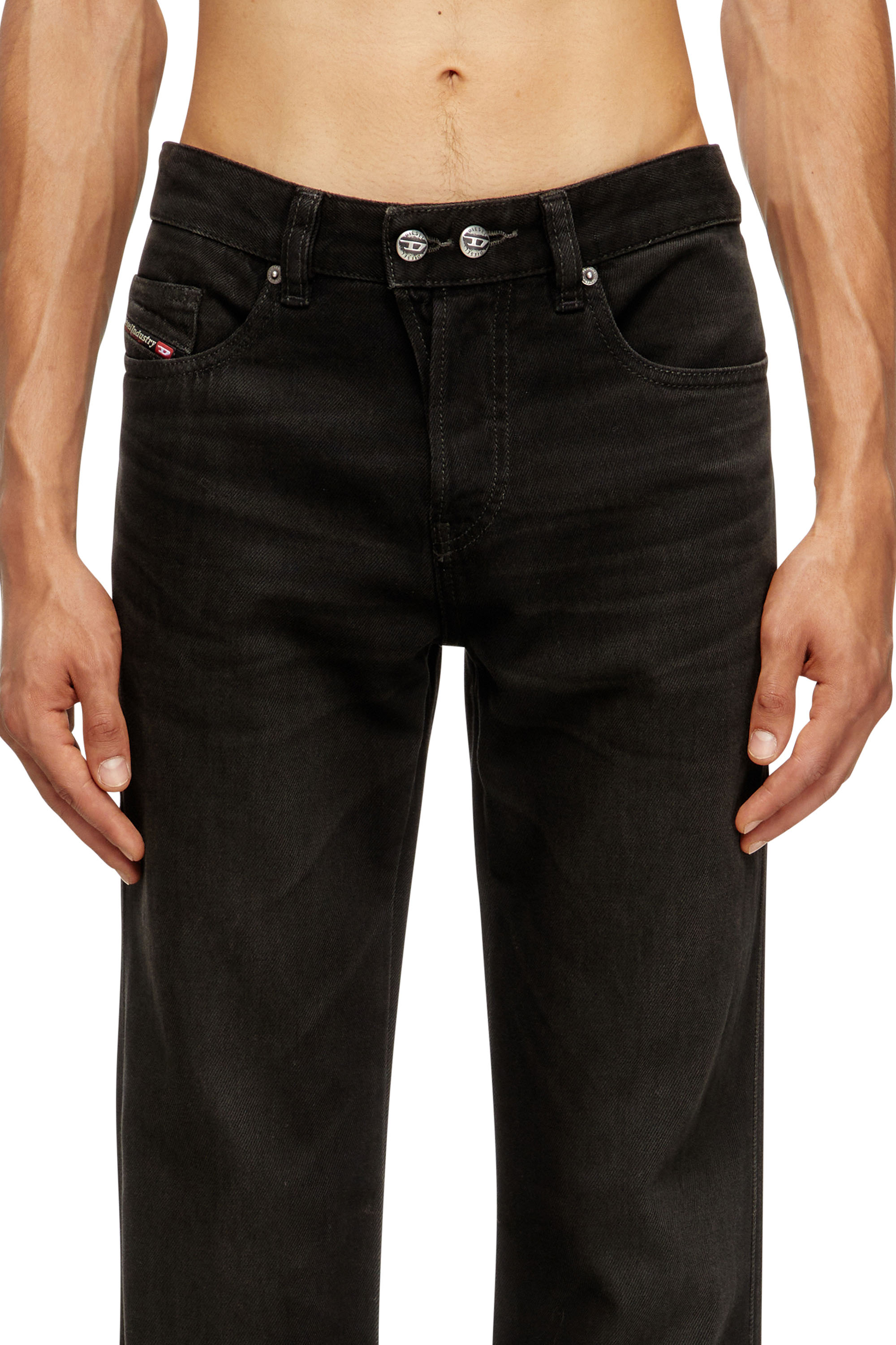 Diesel - Man's Bootcut Jeans 1998 D-Buck 09M20, Black/Dark grey - 4