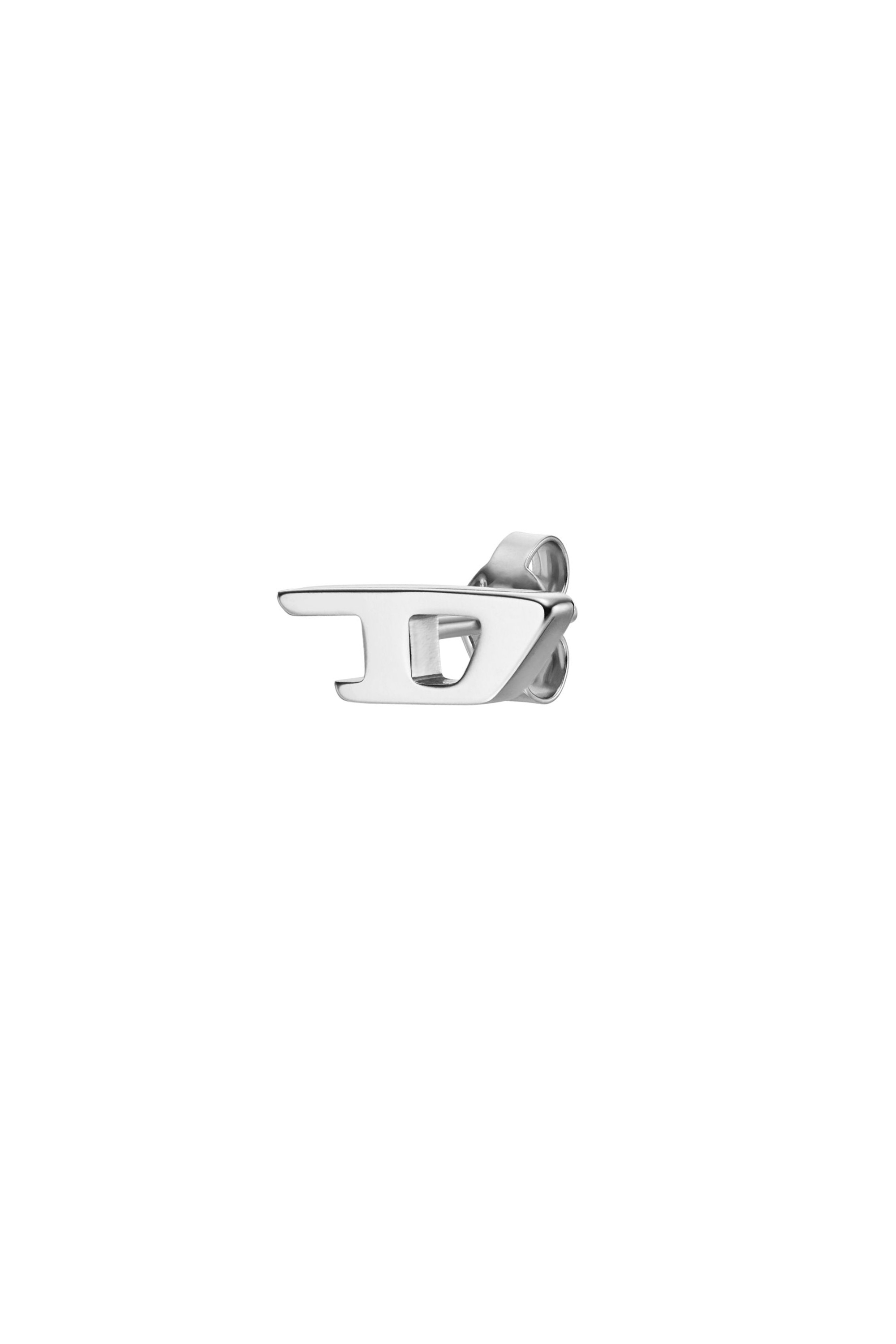 Diesel - Stainless steel stud earring - Earrings - Unisex - Silver