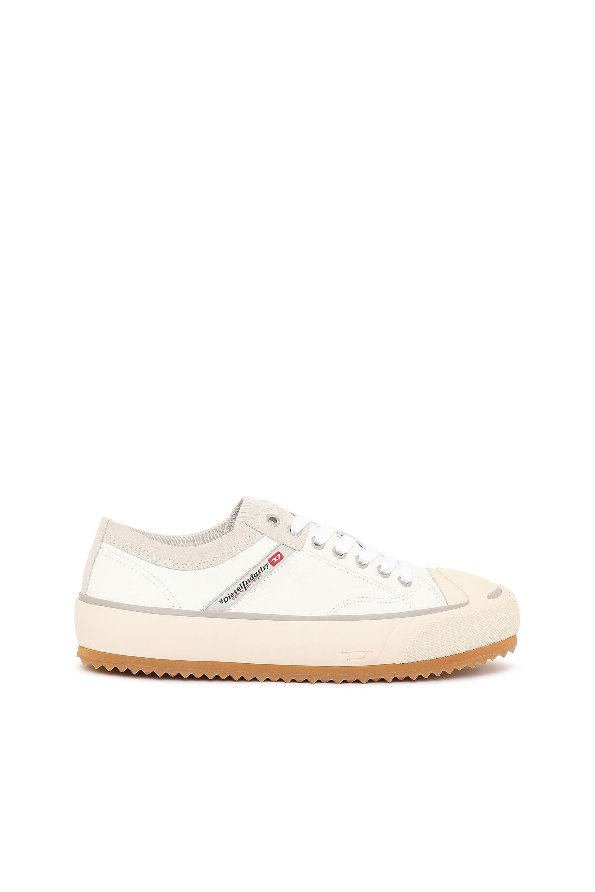 Diesel - S-Principia Low X - Sneakers in leather and suede - Sneakers - Man - White