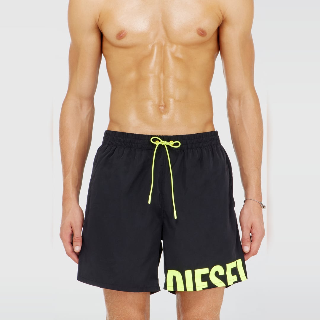 Diesel - - Swim shorts - Man - Black