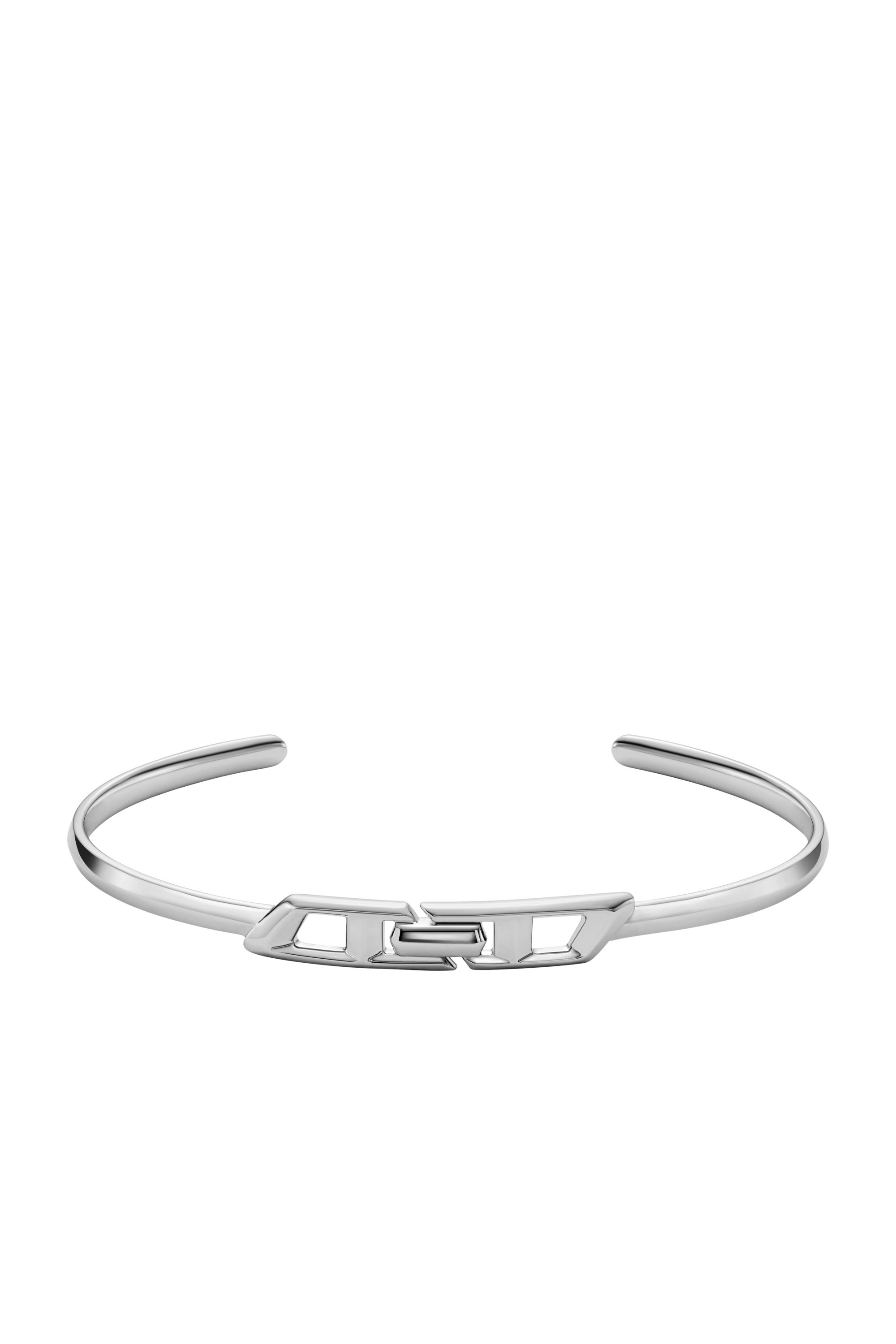 Diesel Unisex Silver - Sterling Cuff Bracelet - Bracelets Uni
