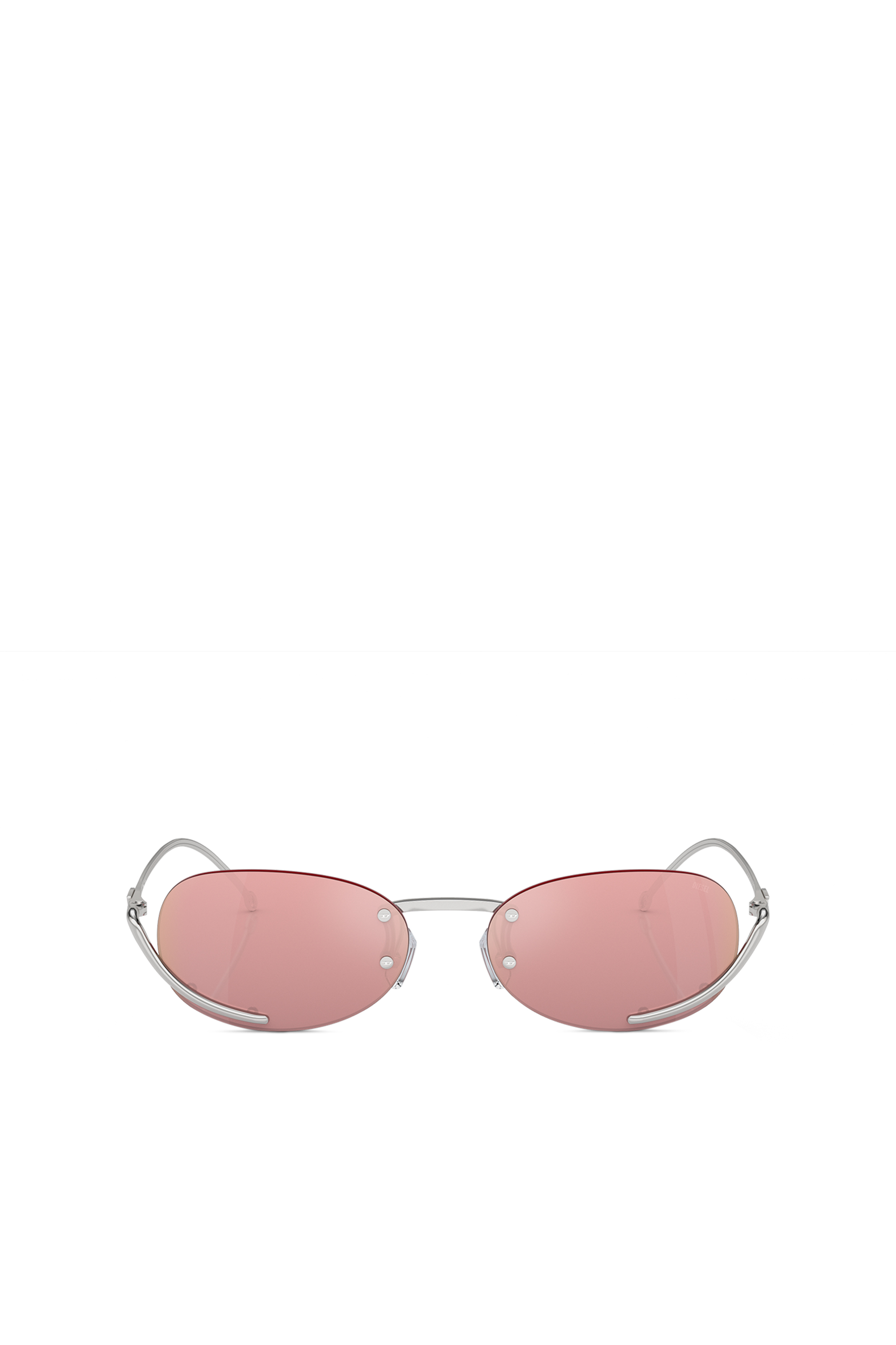 Diesel - Ovaler Modell Brille - Sonnenbrille - Unisex - Rosa