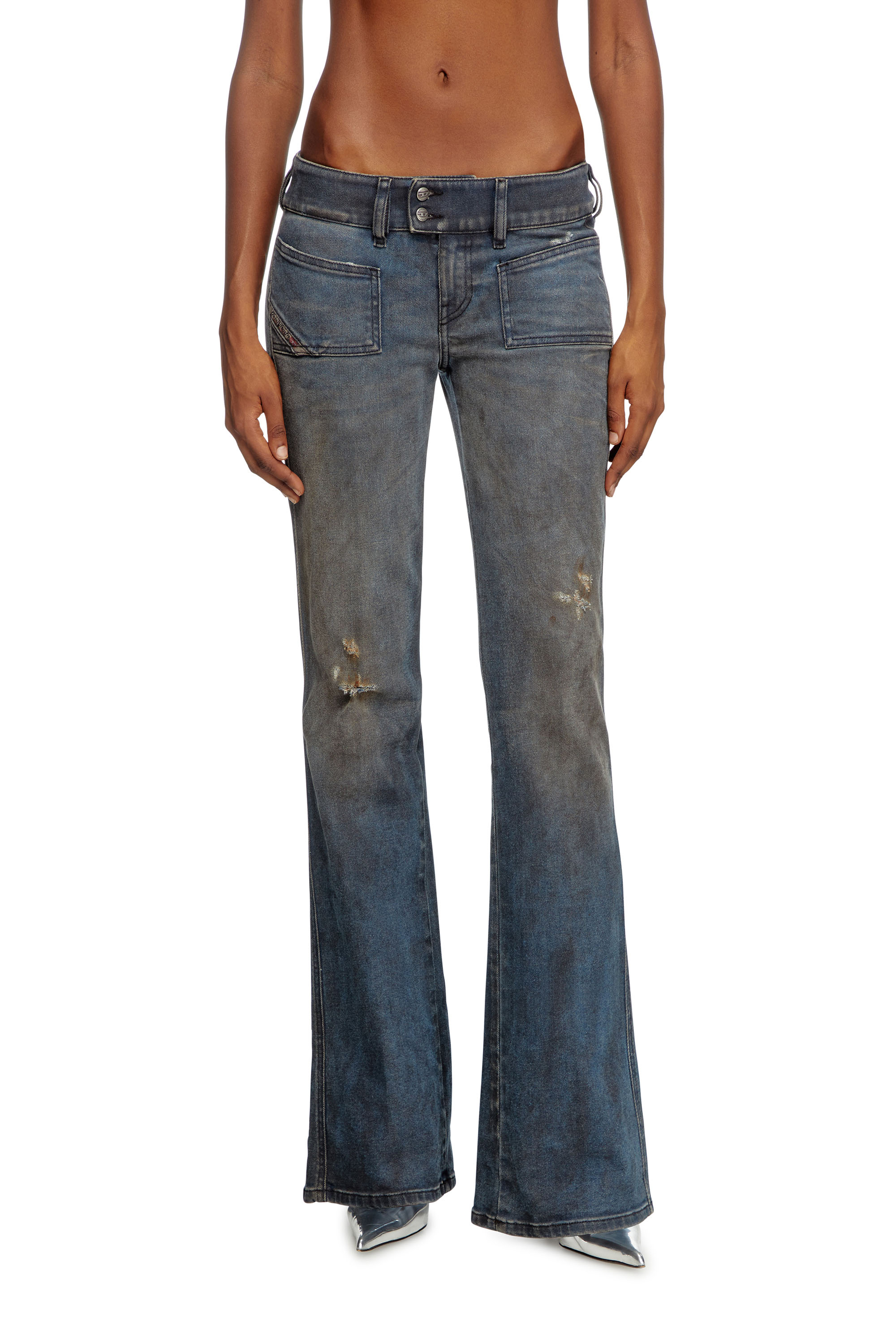 Diesel - Bootcut Jeans - D-Hush - Jeans - Woman - Blue