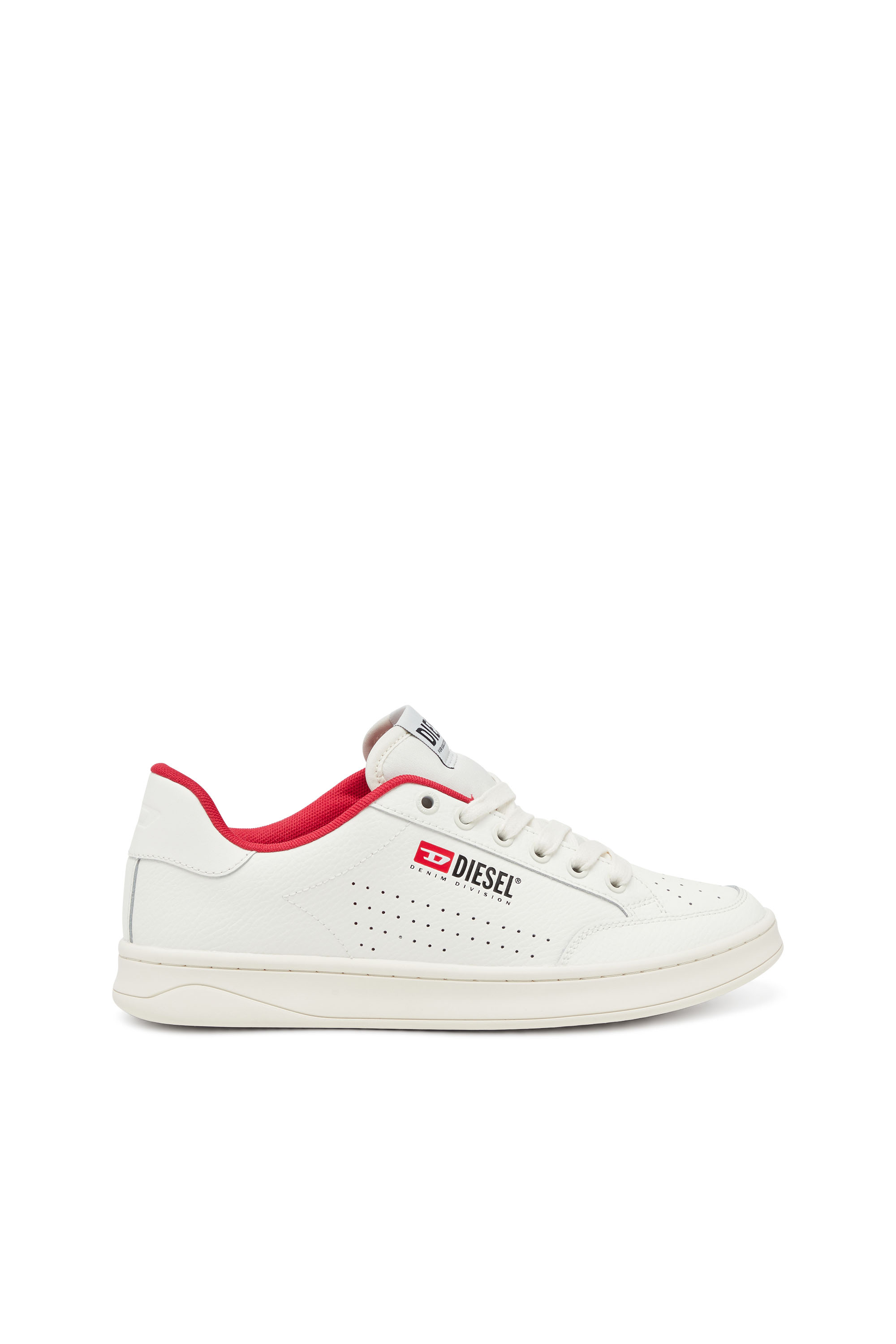 Diesel - S-Athene Vtg - Retro sneakers in perforated leather - Sneakers - Man - Multicolor