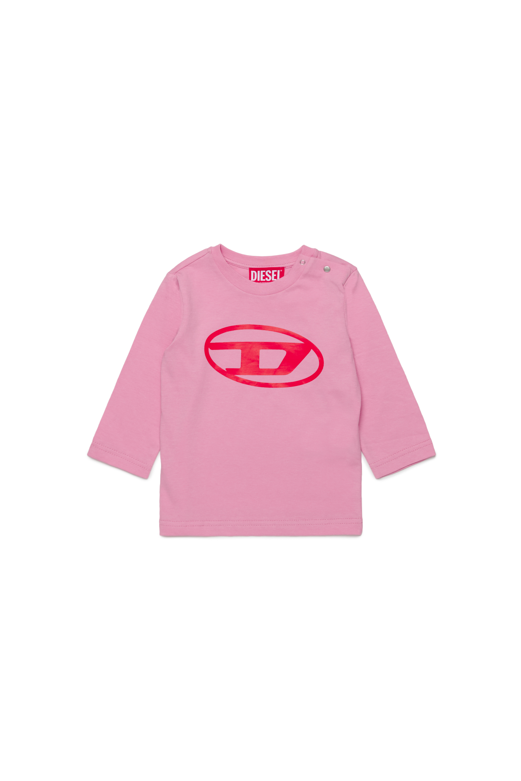 Diesel - - T-Shirts und Tops - Unisex - Rosa
