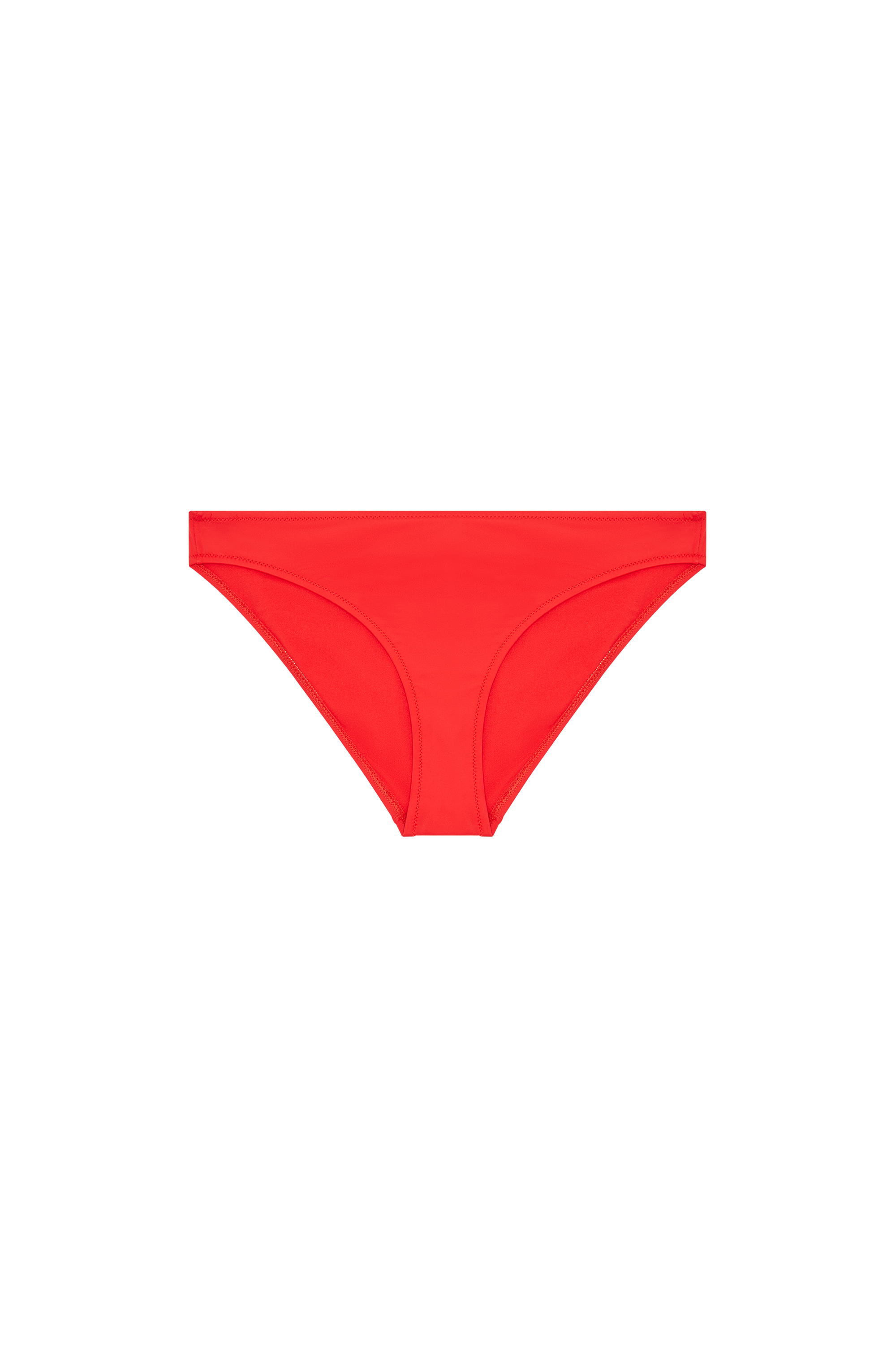 Diesel - Bikini-Hose mit rückseitigem Logo-Print - Panties - Damen - Rot