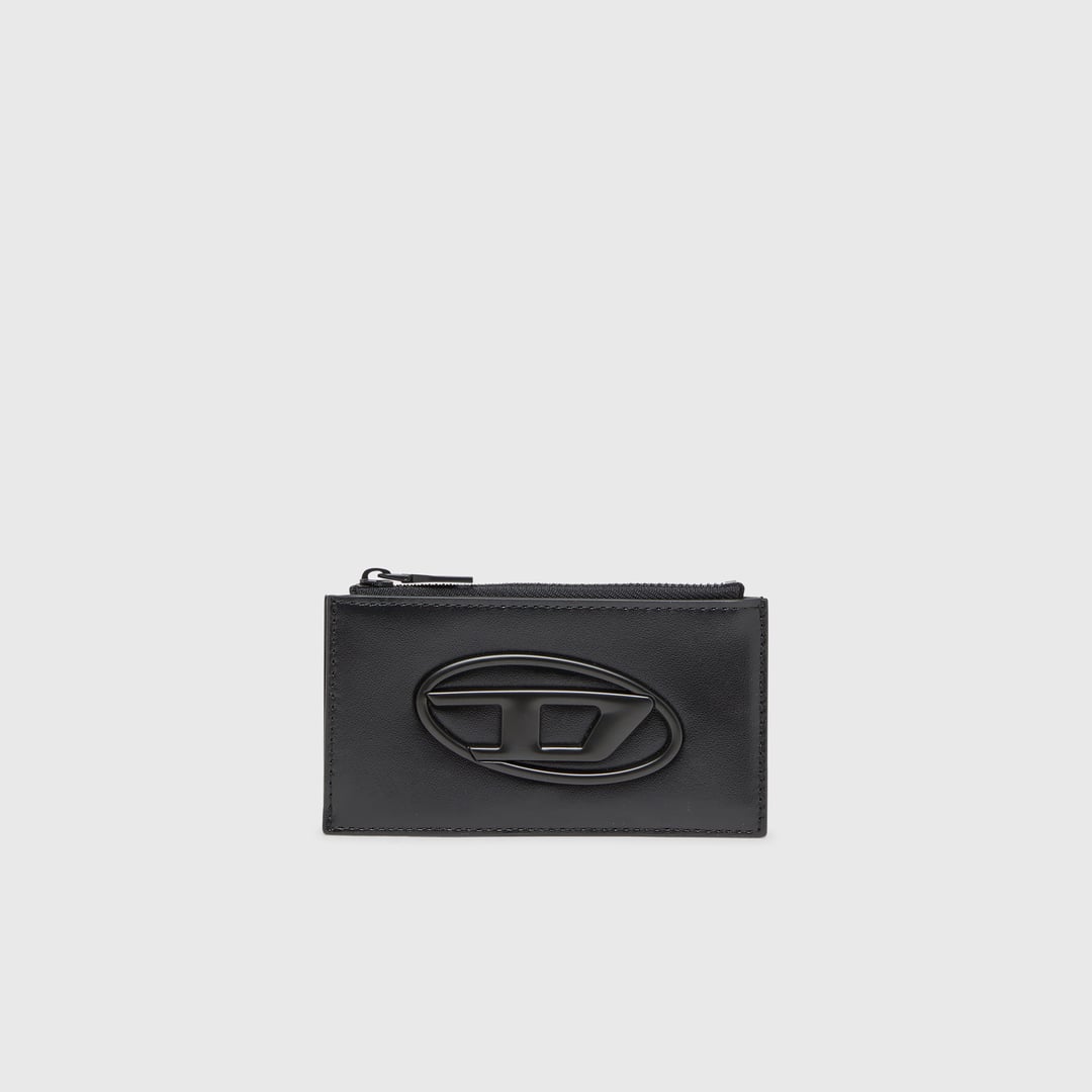 Diesel - Leather card holder - Card cases - Man - Black