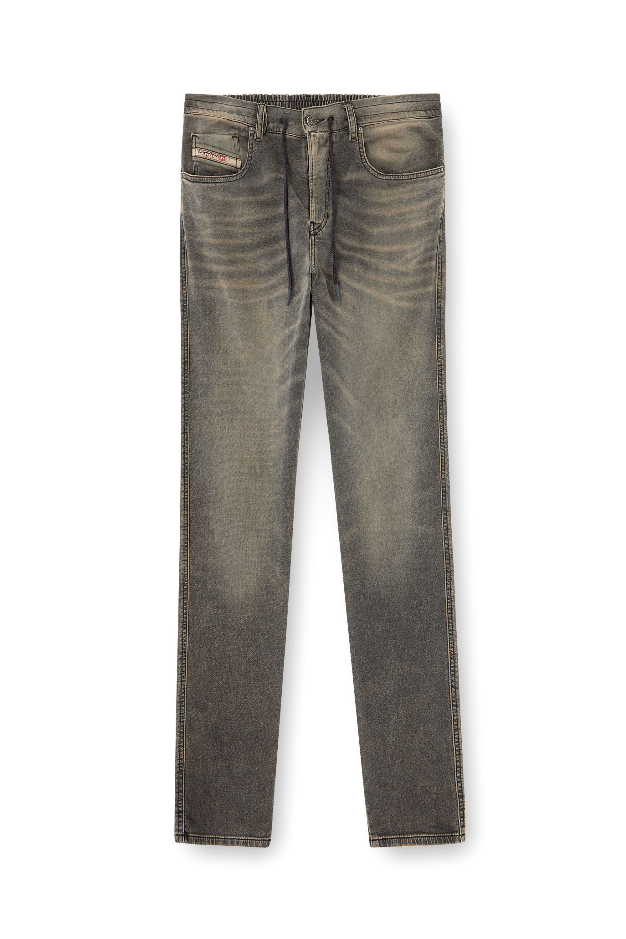 Diesel - Man's Slim 2062 D-Strukt Joggjeans® 068PD, Light Grey - 3