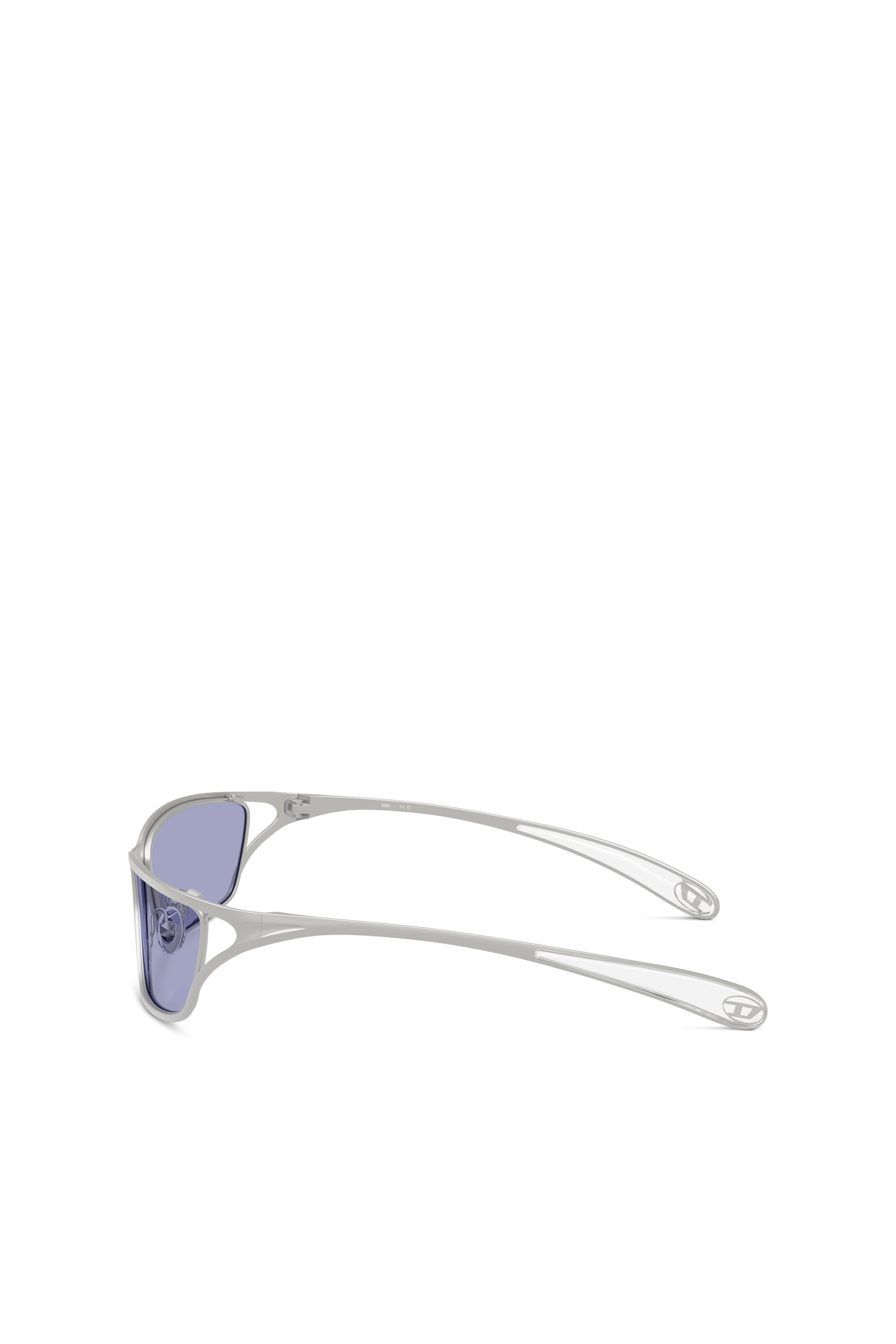 Diesel - 0DL1015, Unisex's Rectangle sunglasses in Grey/Blue - 3