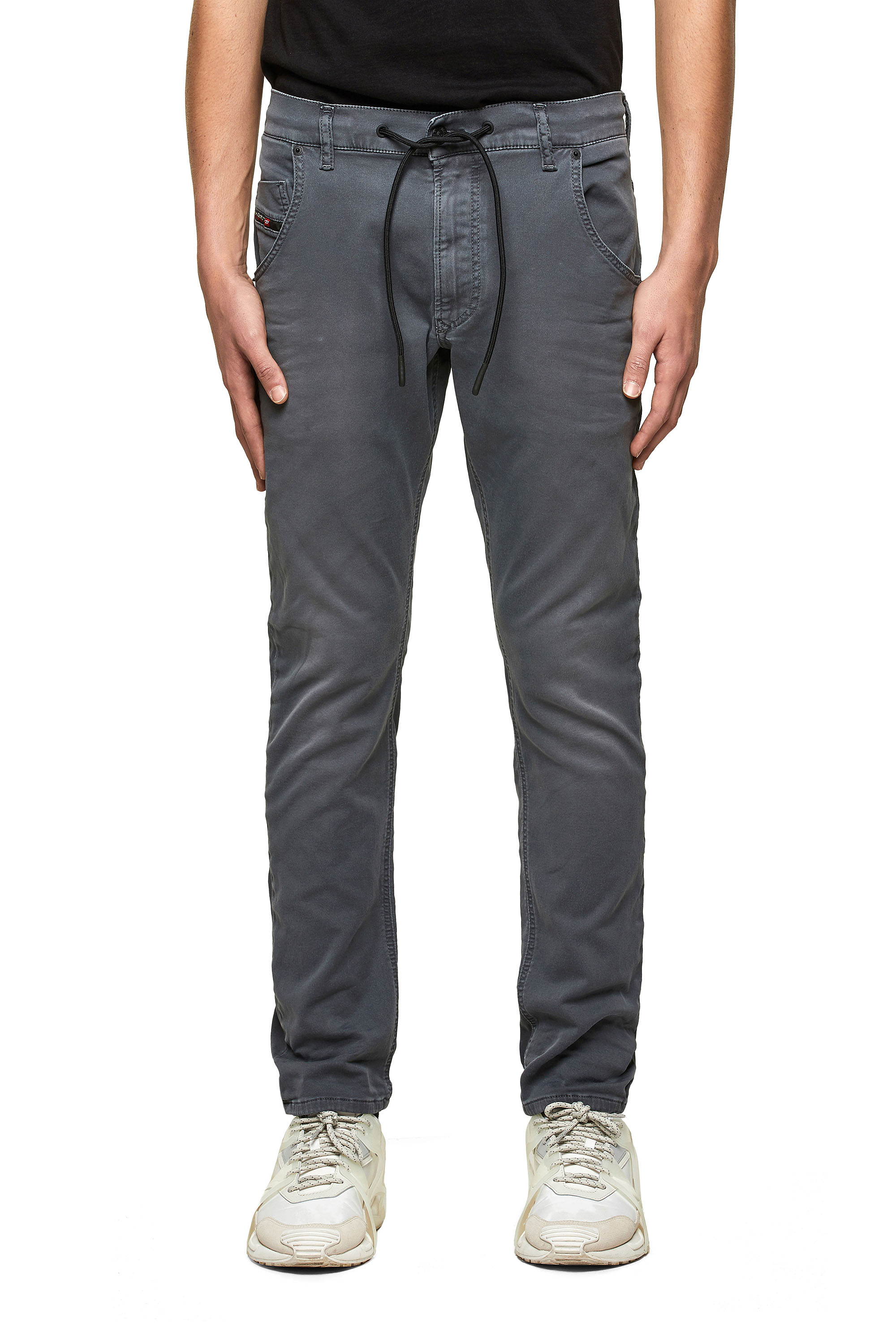 Diesel Tapered Krooley Jogg Jeans In Grey