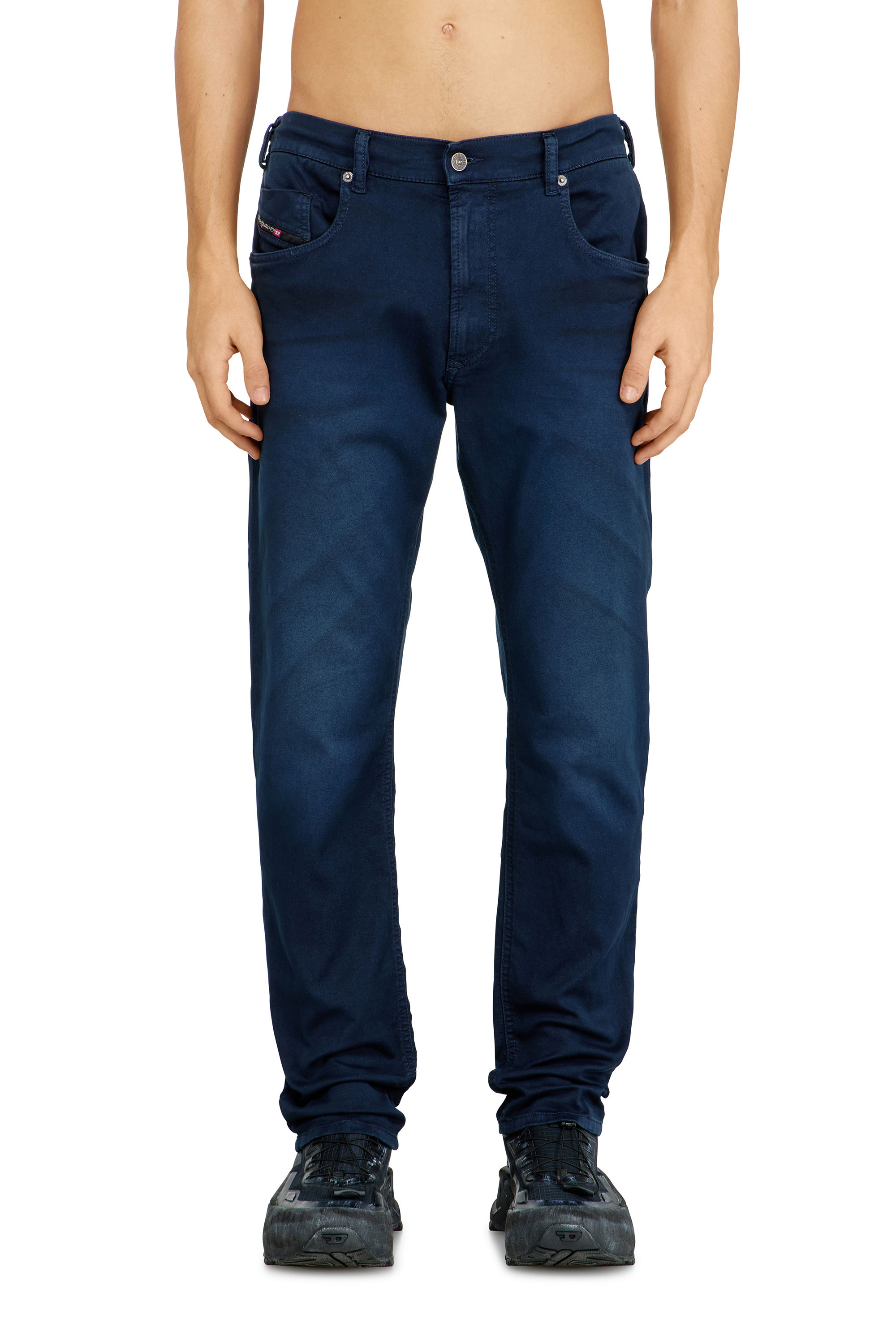 Diesel - Man's Regular 2032 D-Krooley-BW Joggjeans&reg; 0670M, Dark Blue - 2