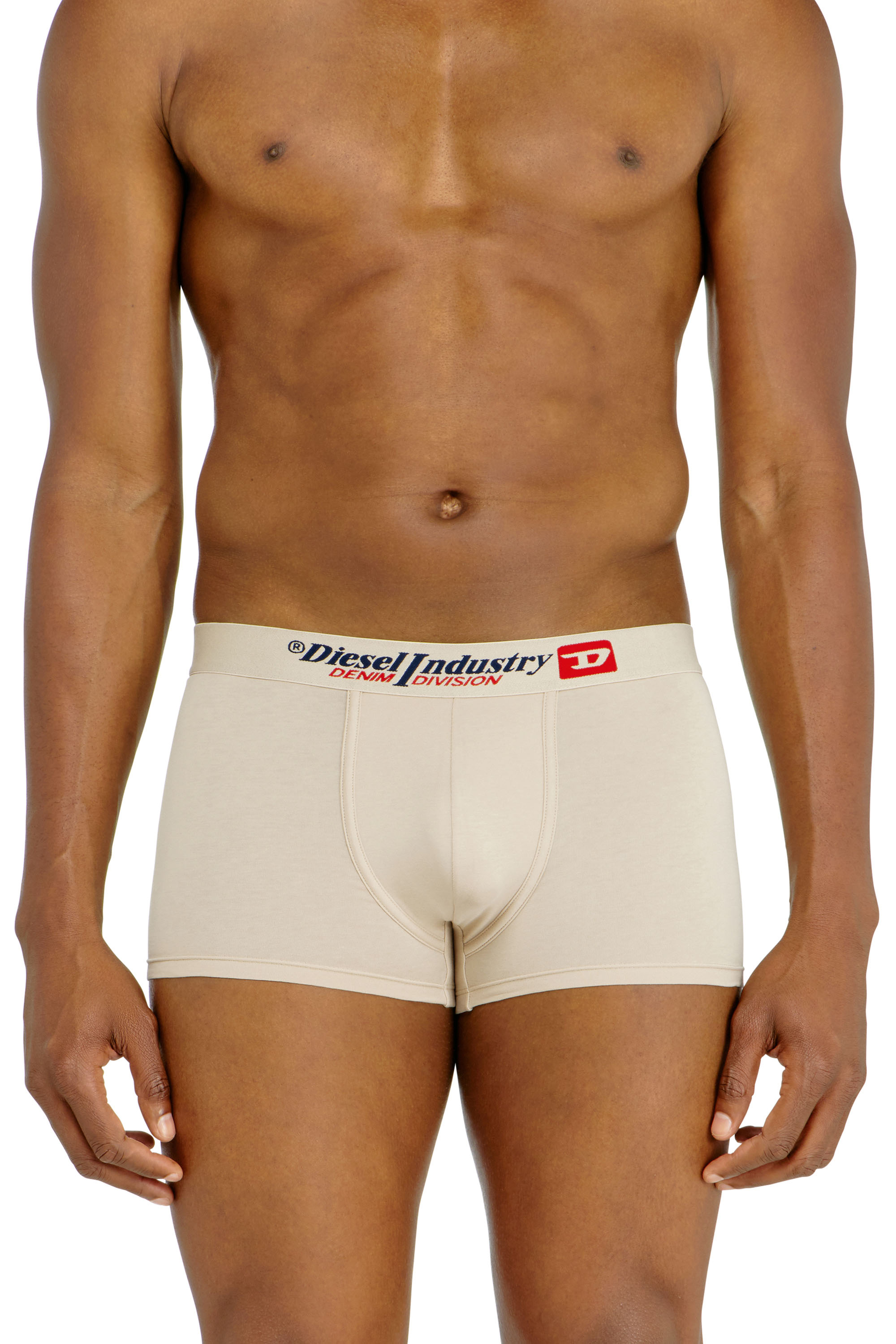 Diesel - Three-pack of stretch-cotton trunks in mixed colours - Trunks - Man - Multicolor
