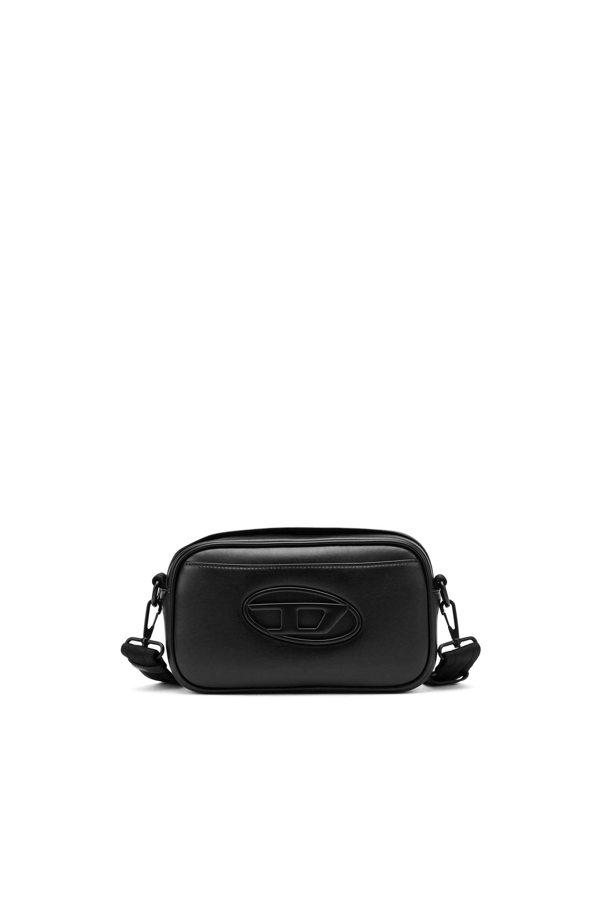 Diesel - Holi-D-Camera bag in neoprene and PU - Crossbody Bags - Man - Black