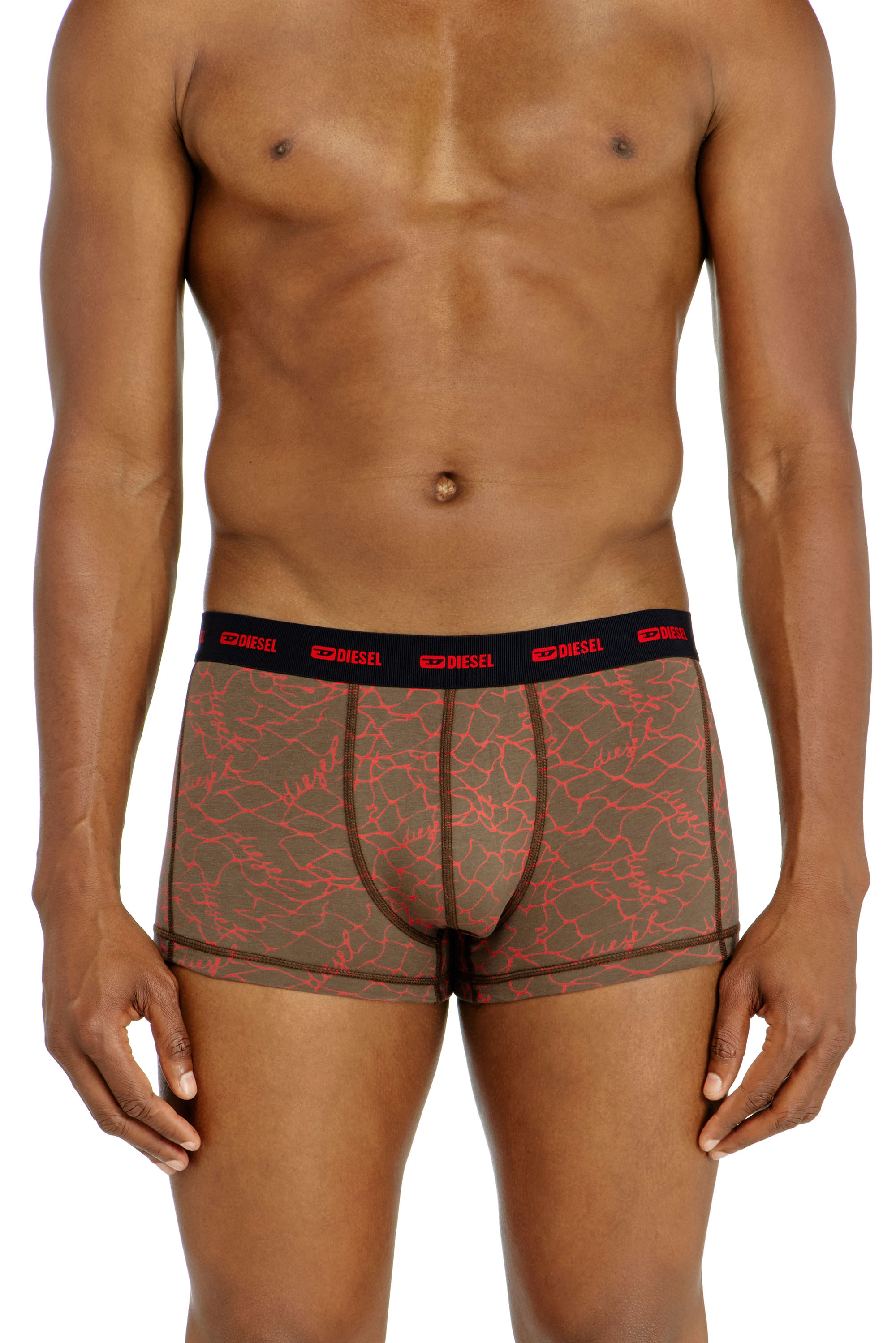 Diesel - Three-pack of trunks with graphic motif - Trunks - Man - Multicolor