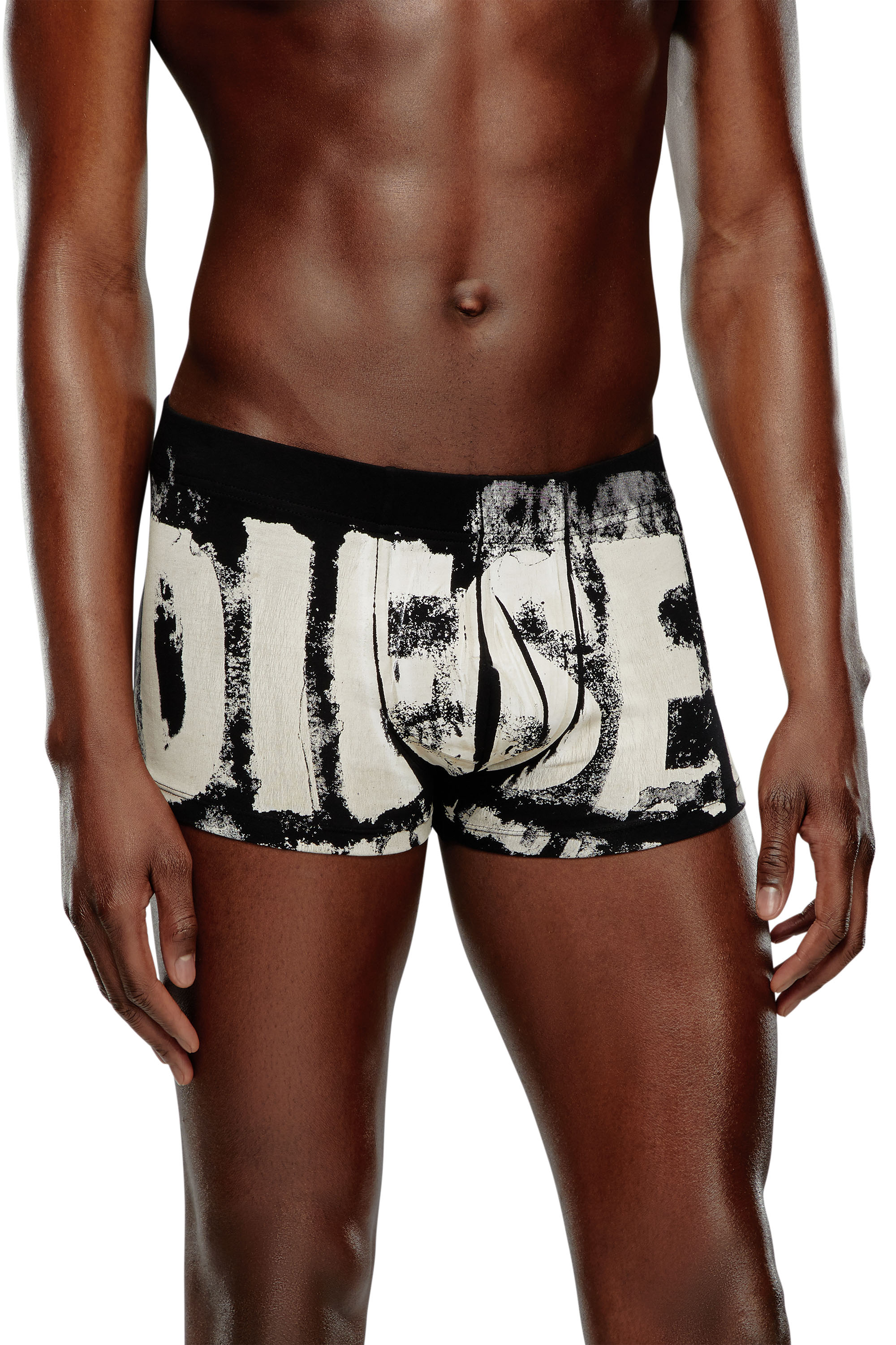 Diesel - Boxer avec Super Logo effet flou - Boxeurs courts - Homme - Polychrome