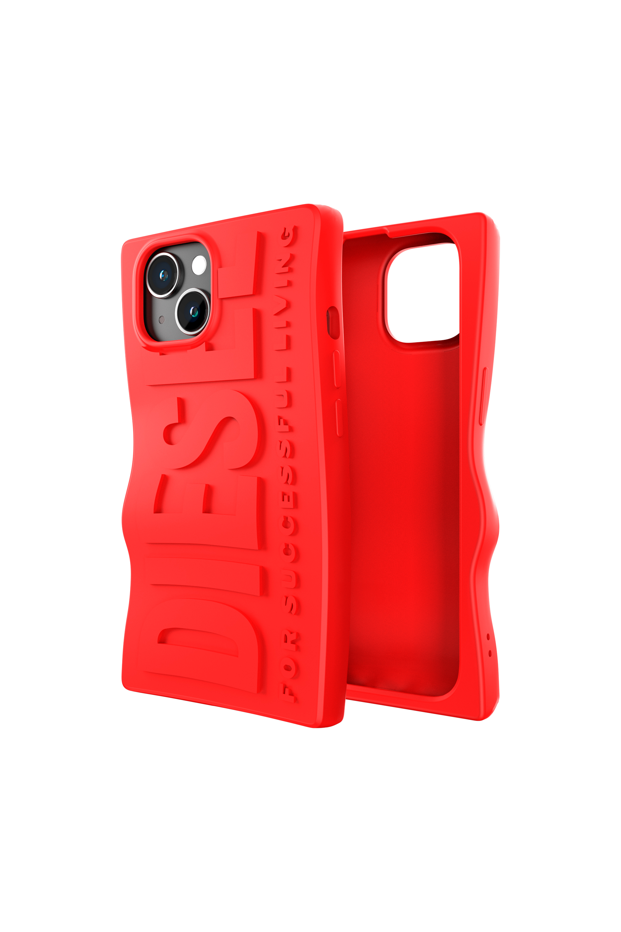 Diesel - D By case i P15 - Cases - Unisex - Red