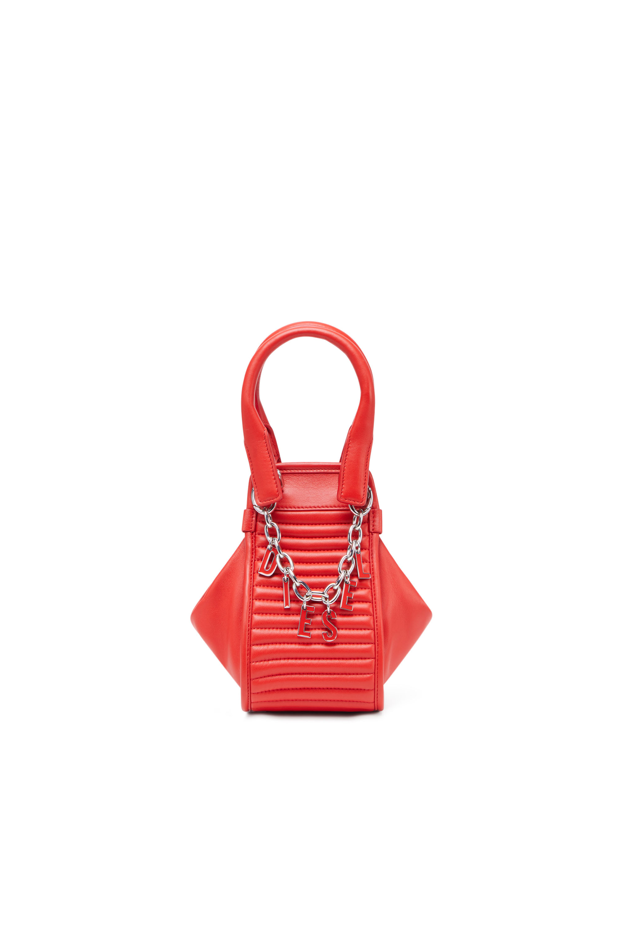 Diesel - D-Vina-RR XS - Handbag in leather - Handbags - Woman - Red
