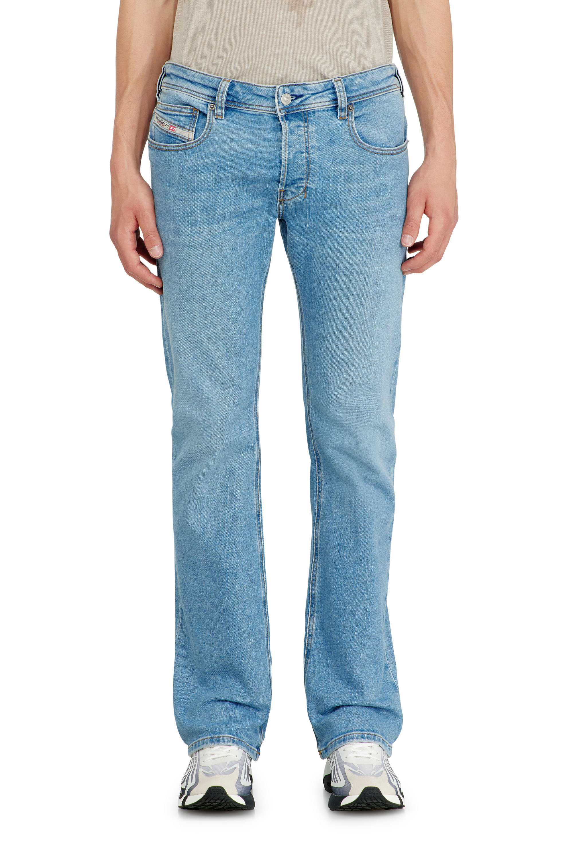 Diesel Bootcut Jeans Low Waist 2007 Zatiny, Light blue, Button fly