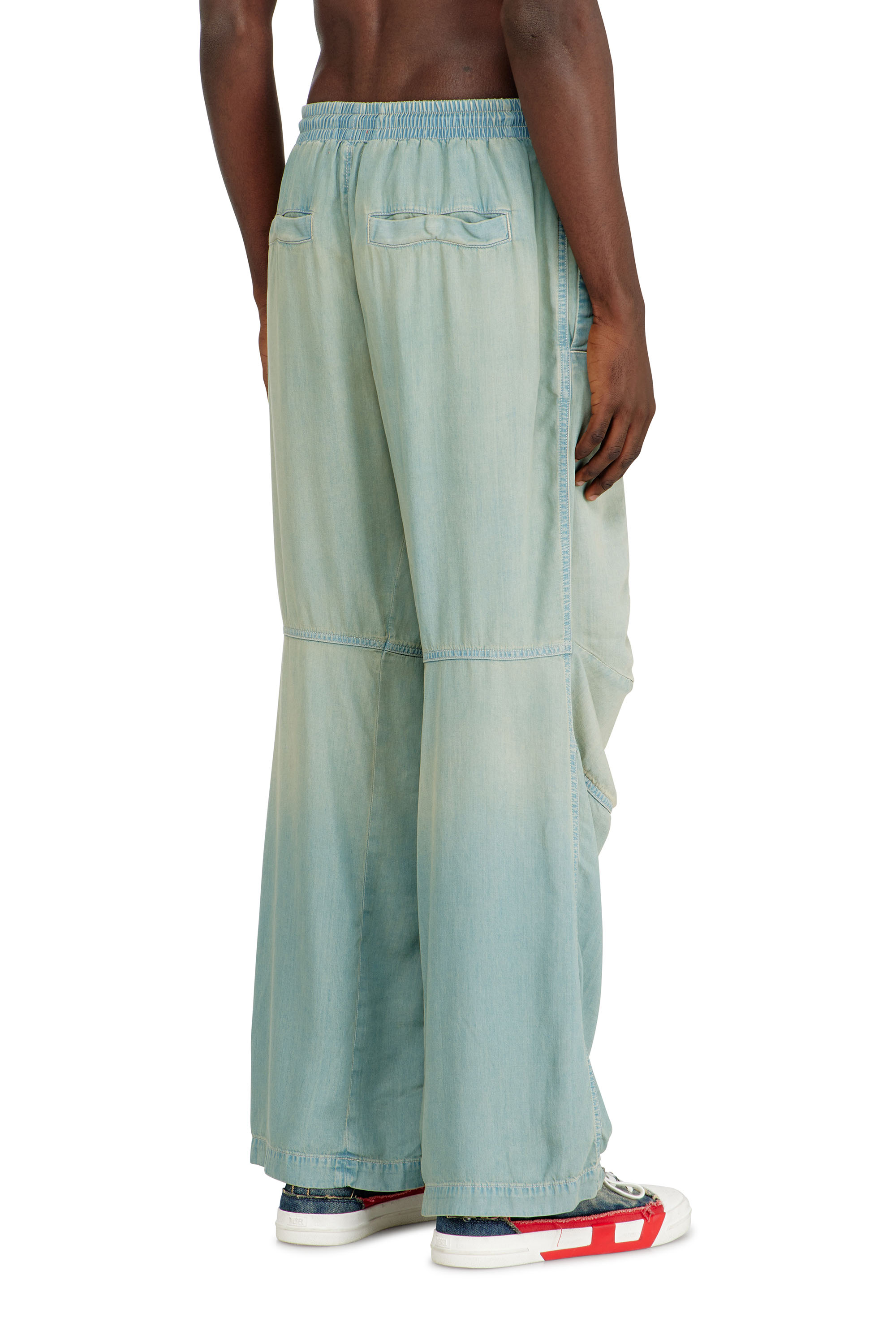 Diesel - Unisex's Relaxed Jeans D-Pari 0ADCF, Light Blue - 3