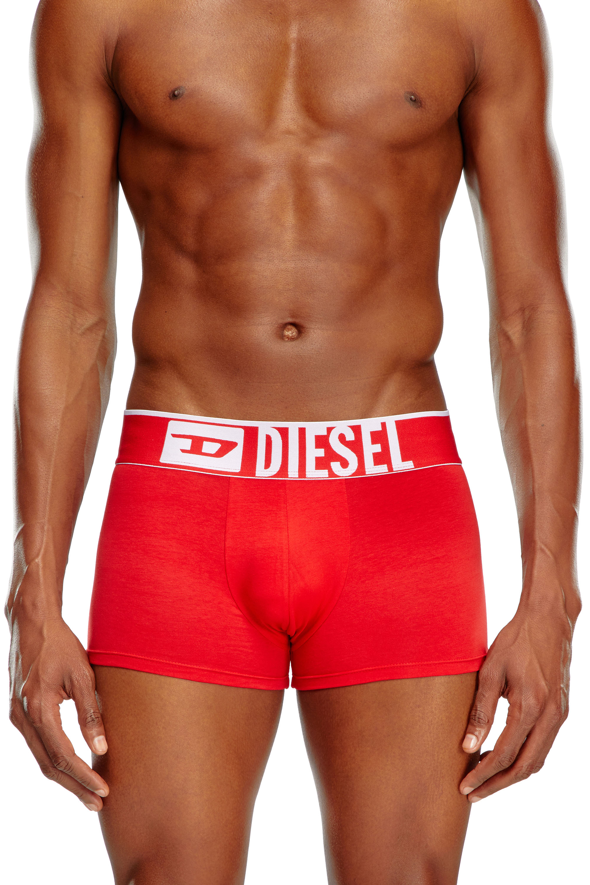 Diesel - Three-pack boxer briefs in stretch cotton - Trunks - Man - Multicolor