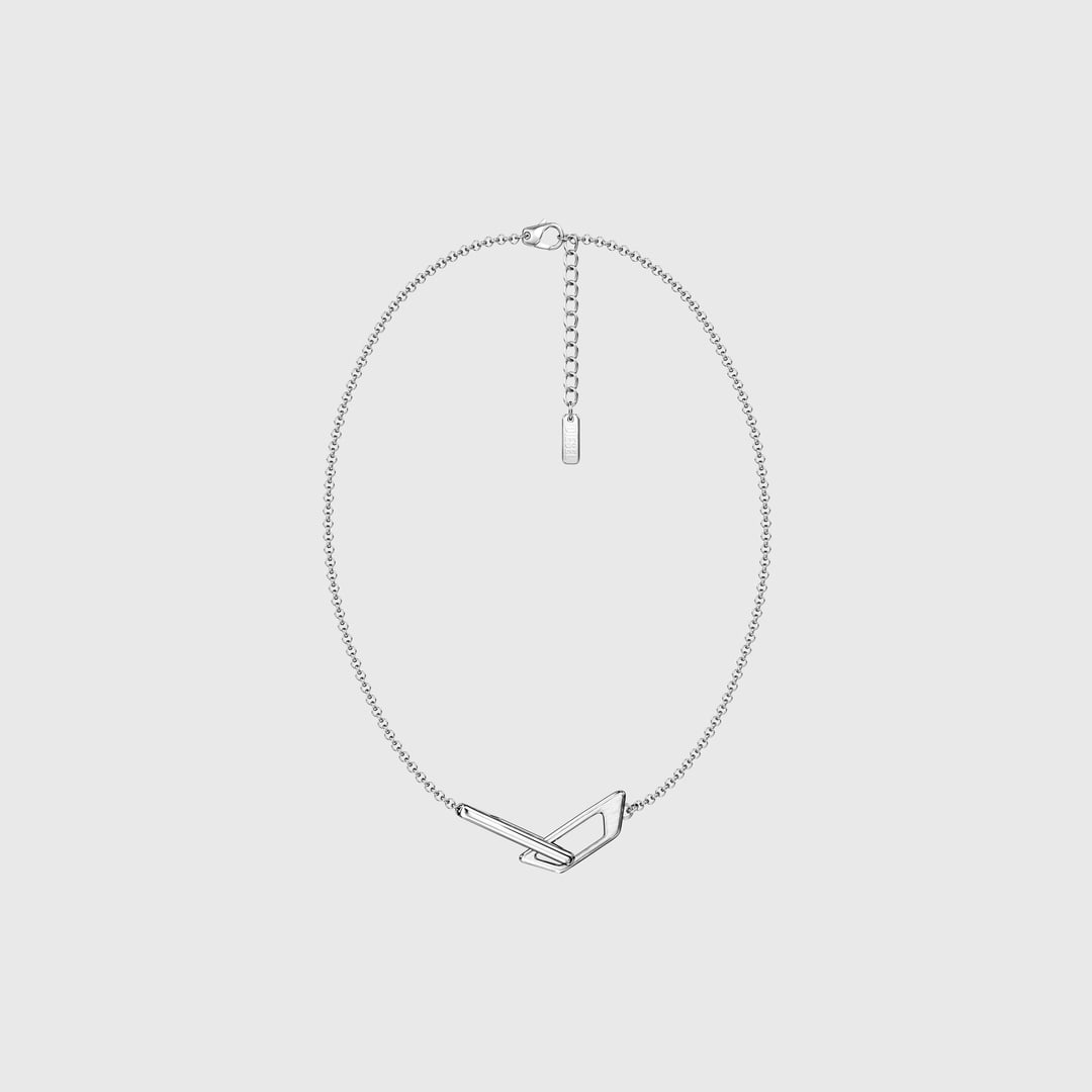 Diesel - Collier bande en acier inoxydable - Colliers et chaînes - Mixte - Gris argenté
