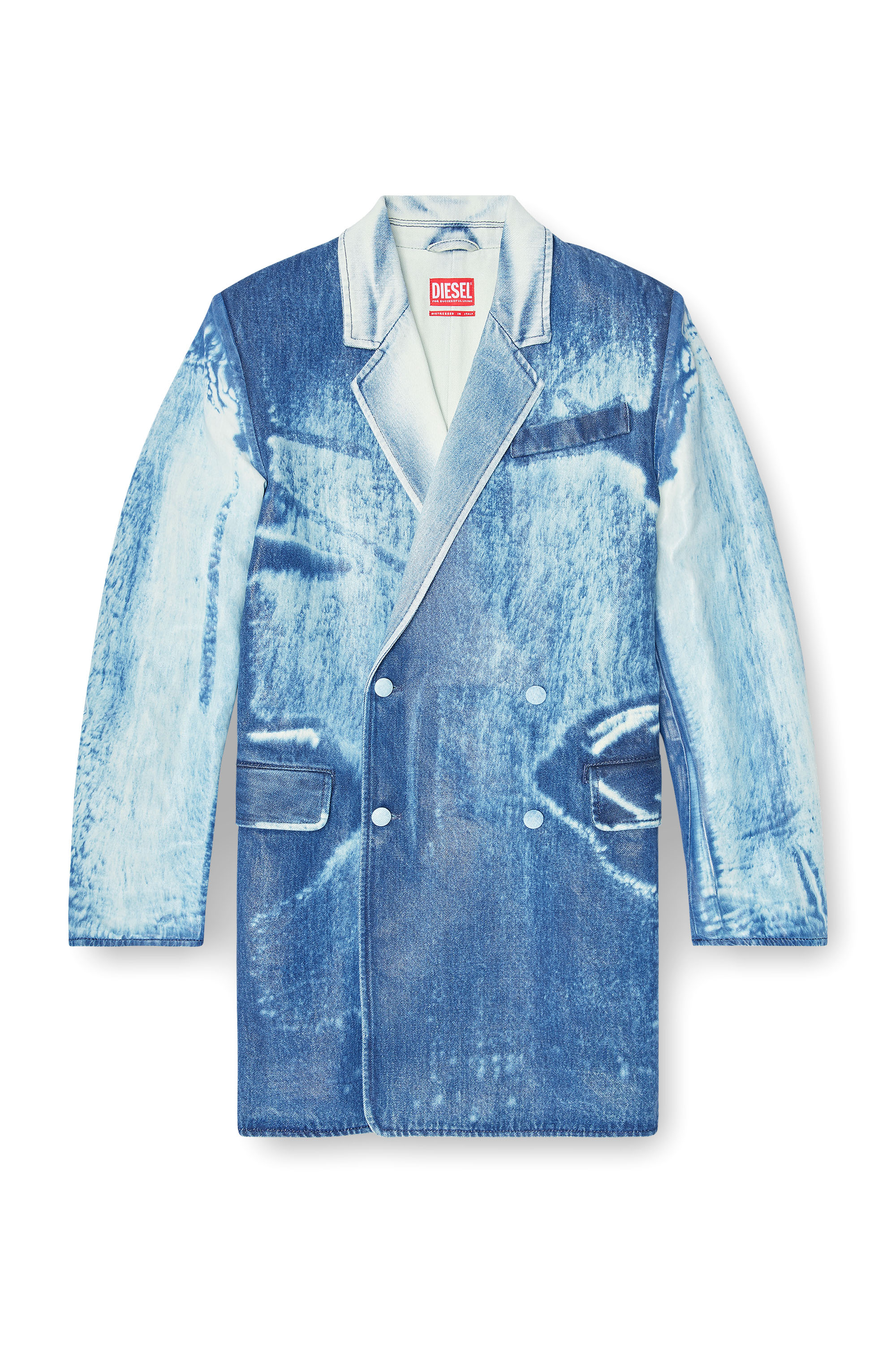 Diesel - DE-LUMEA-FSI1, Woman's Blazer in X-Ray denim in Blue - 4