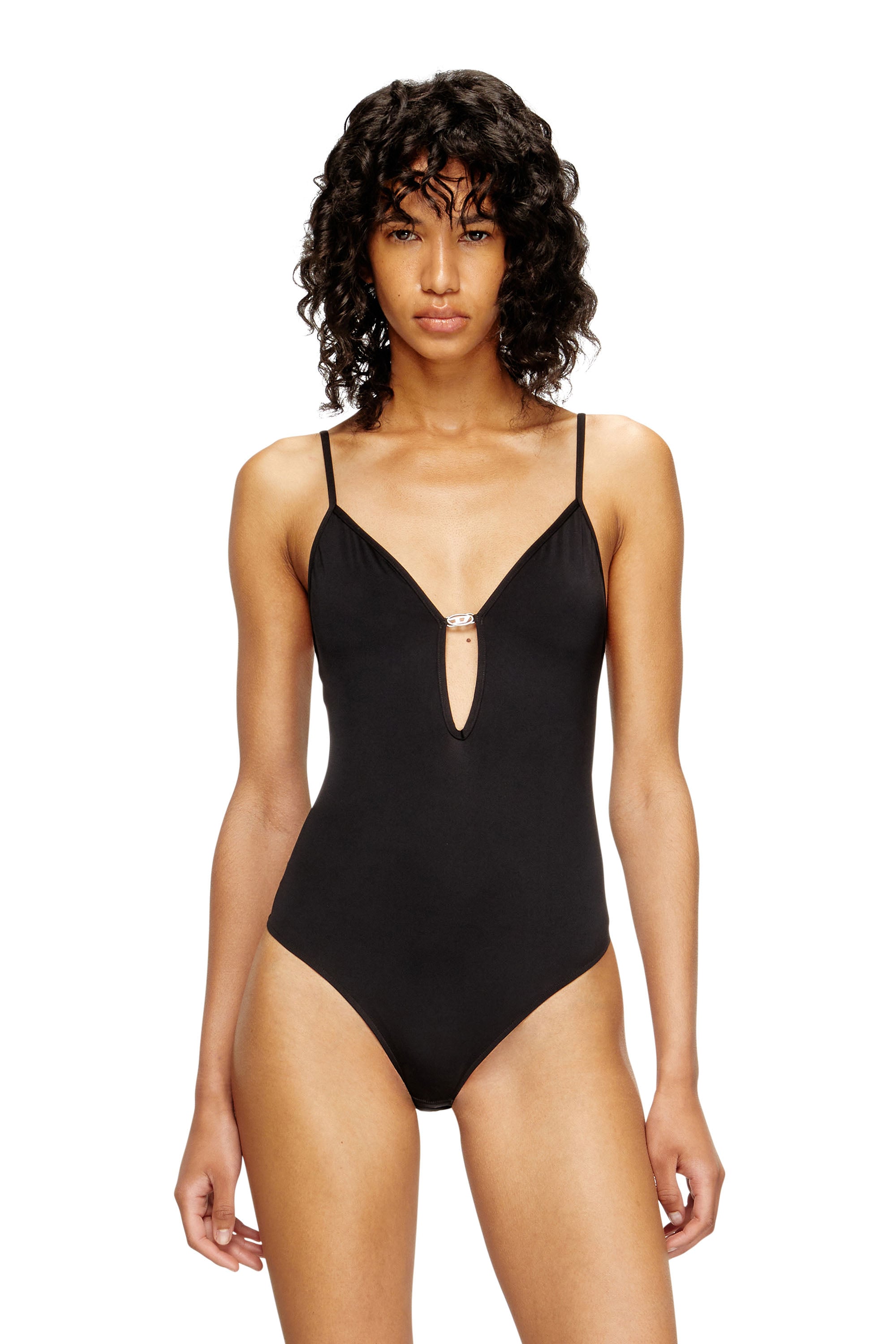 Diesel - Oval D bodysuit - Bodysuits - Woman - Black