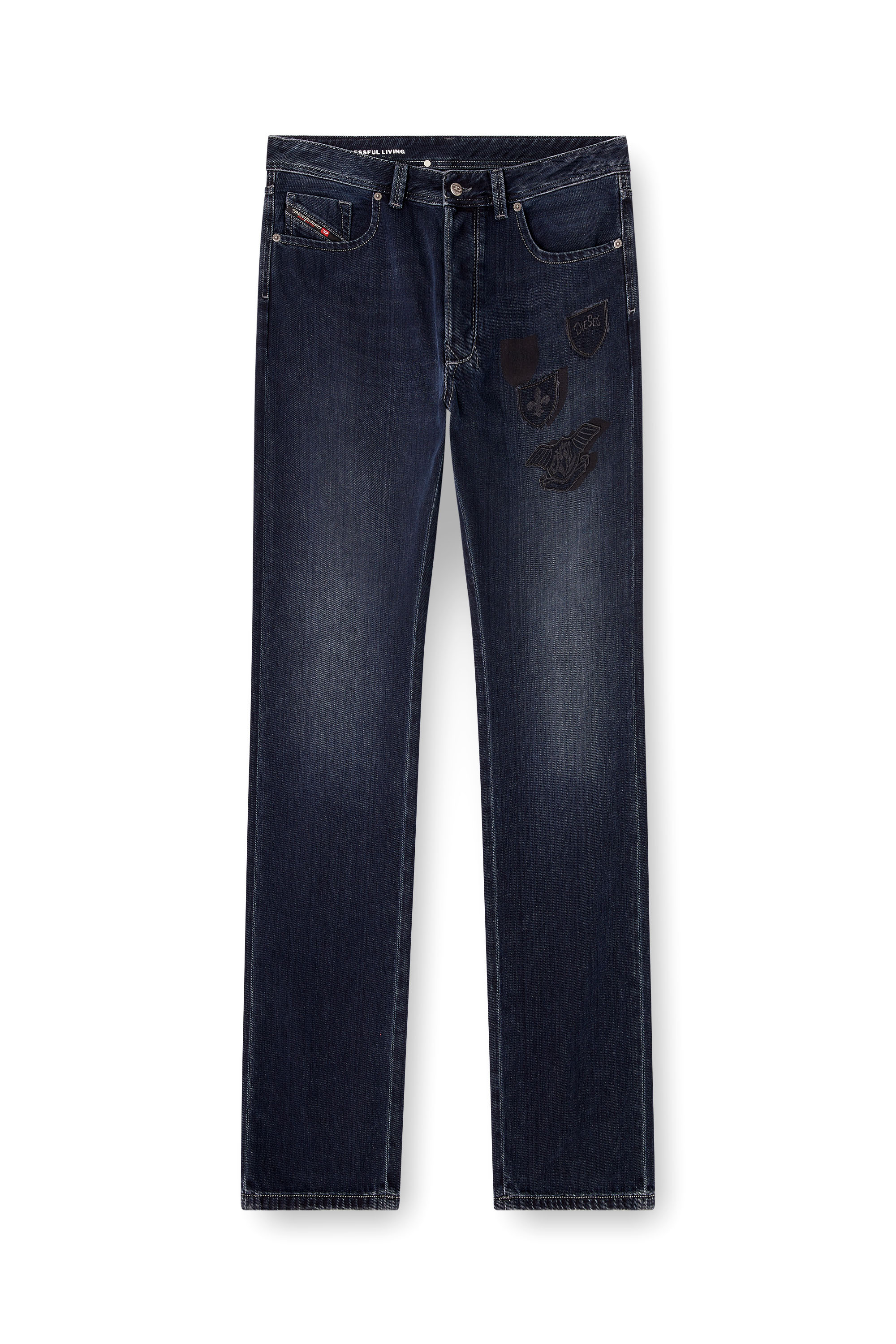 Diesel - Man's Regular Jeans 1985 Larkee 09Q19, Dark Blue - 4