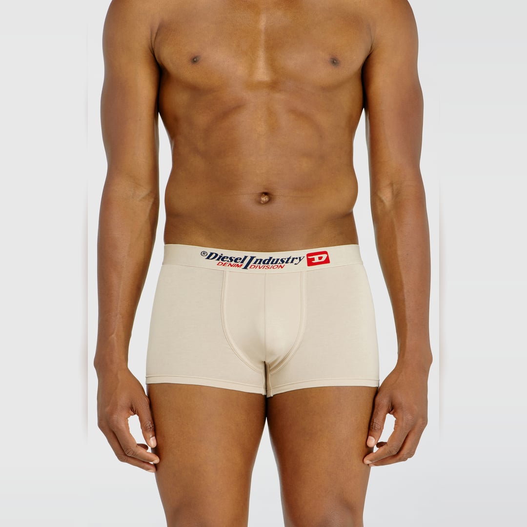 Diesel - Three-pack of stretch-cotton trunks in mixed colours - Trunks - Man - Multicolor