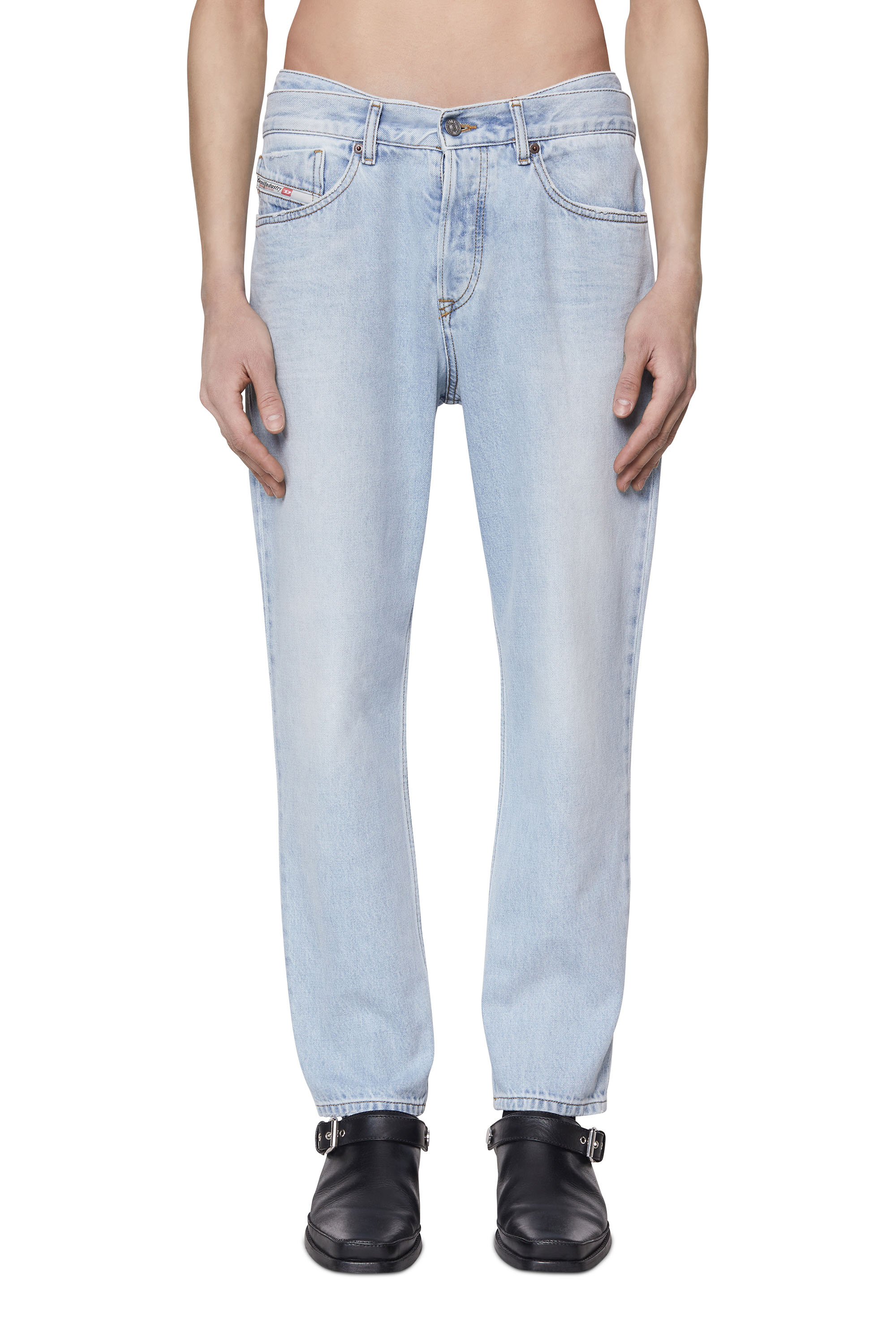 Diesel 2005 D-fining Tapered Jeans In Blue