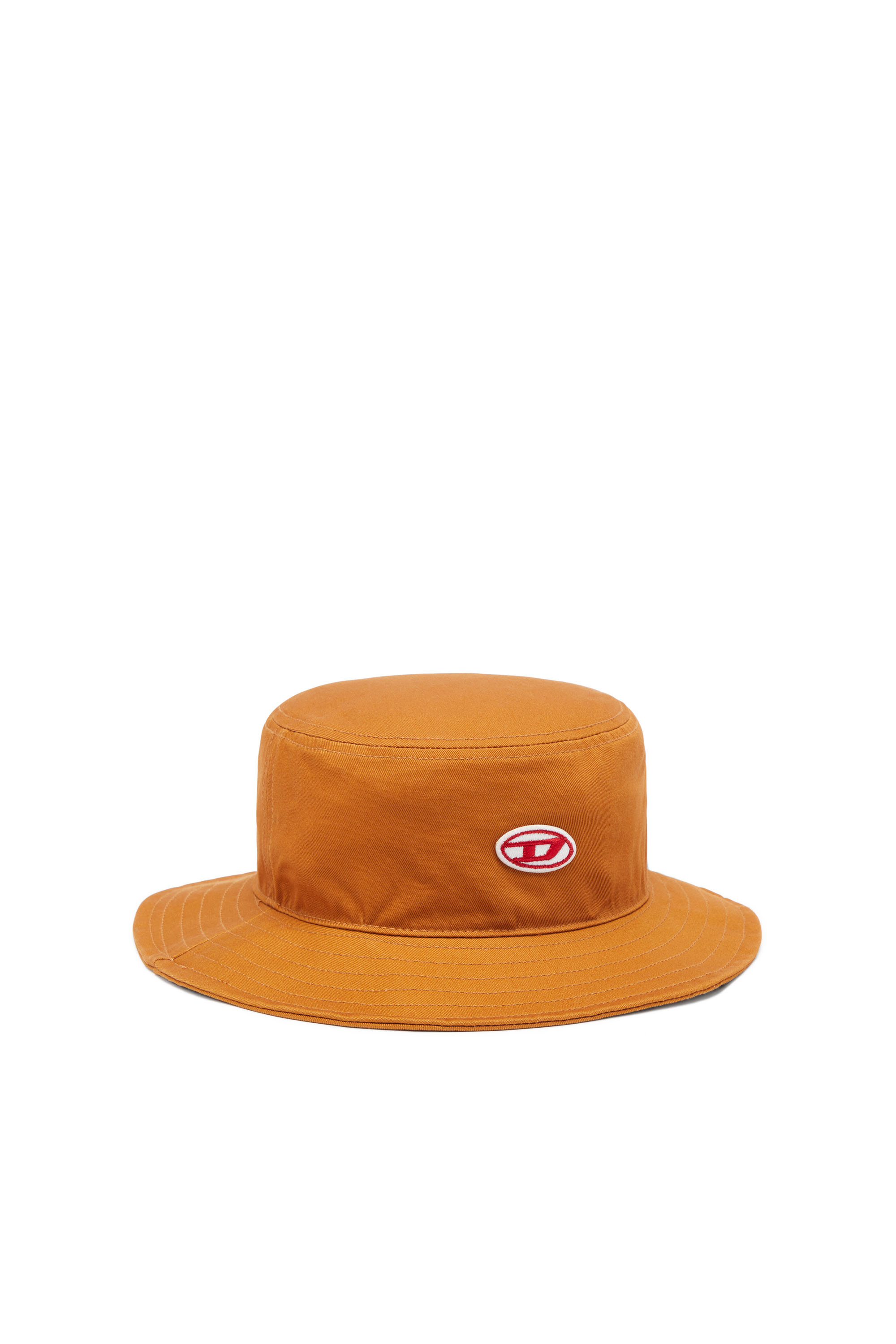 Diesel - Cappello da pescatore con logo applicato - Cappelli - Uomo - Arancione