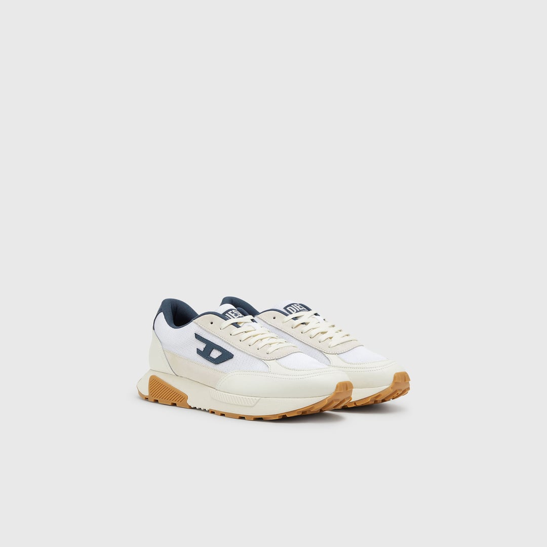 Diesel - S-Tame-D Sneakers with leather suede and mesh details - Sneakers - Man - Multicolor