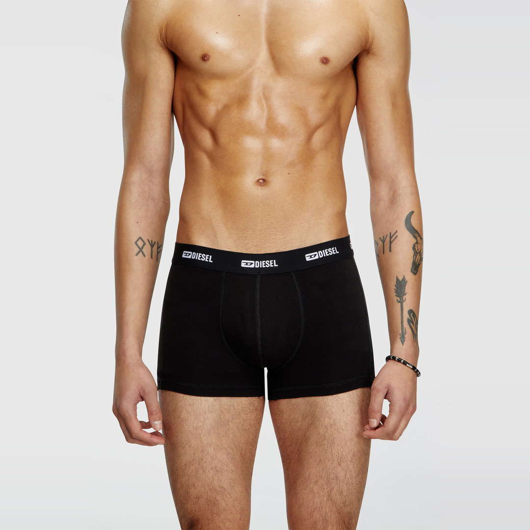 Diesel Men's Black - Three-Pack Of Boxer Briefs - Trunks - Man Medium - Image 1