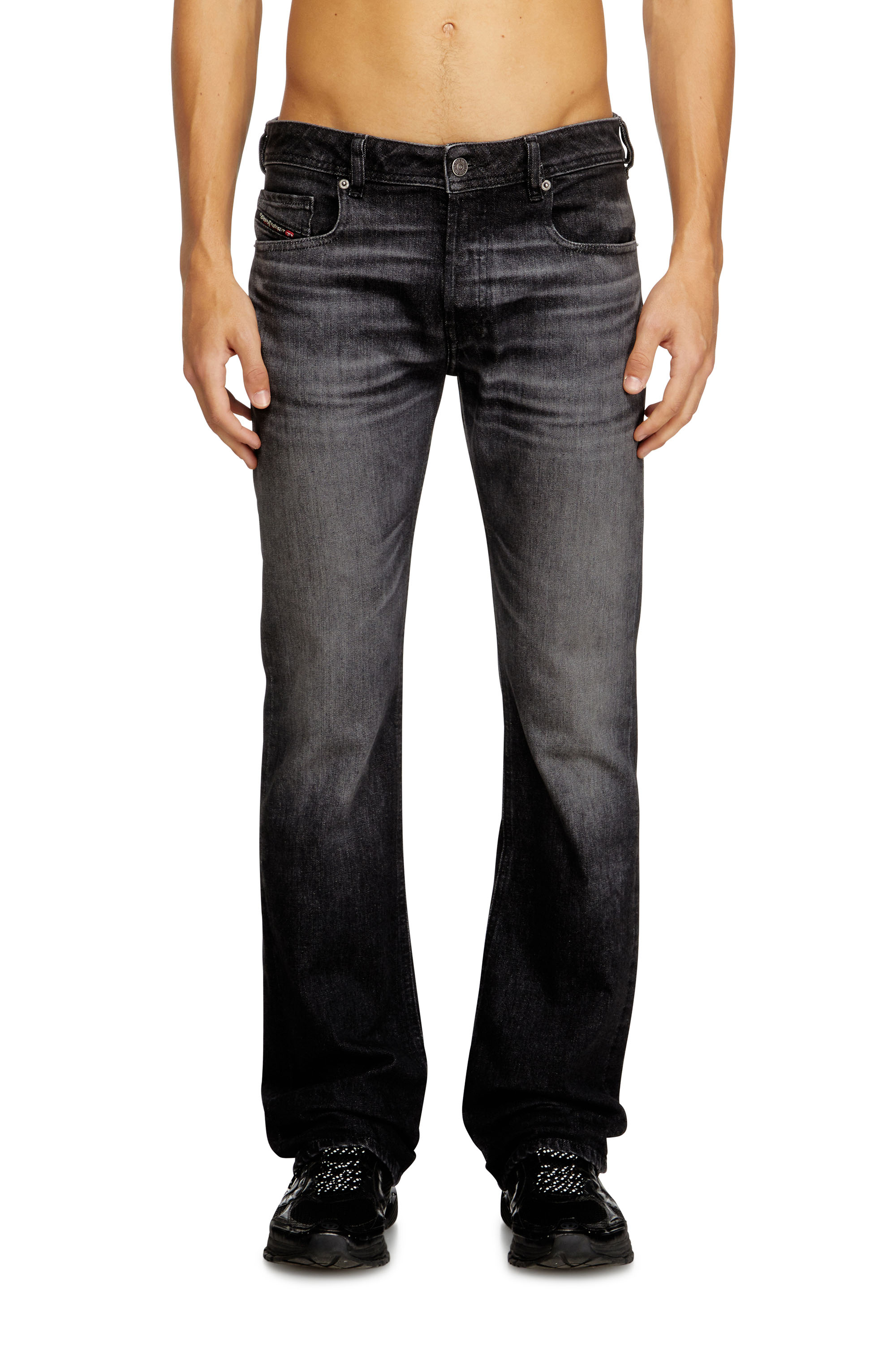 Diesel Homem Preto - Bootcut Jeans Low Waist 2007 Zatiny - Jeans - Man Tamanho 31