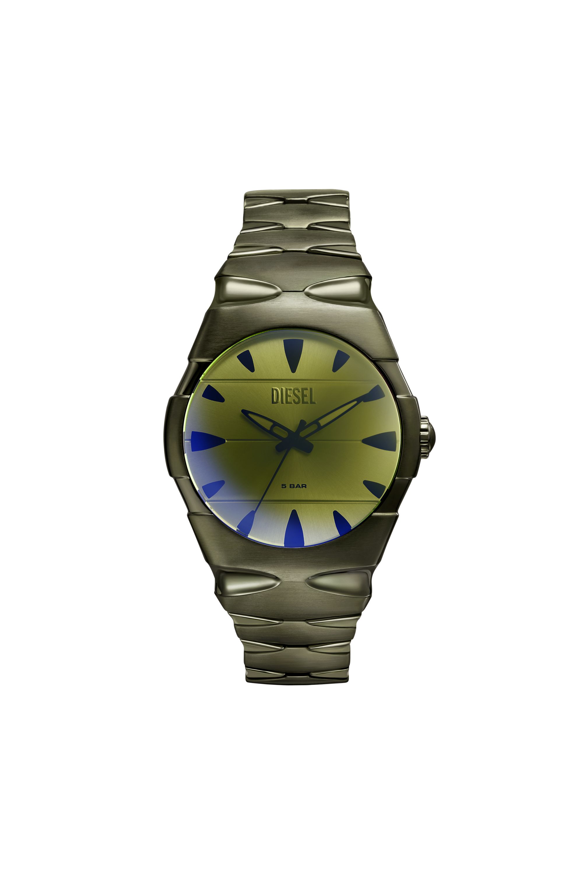 Diesel - D-Sruptor Stainless Steel Watch - Timeframes - Man - Green