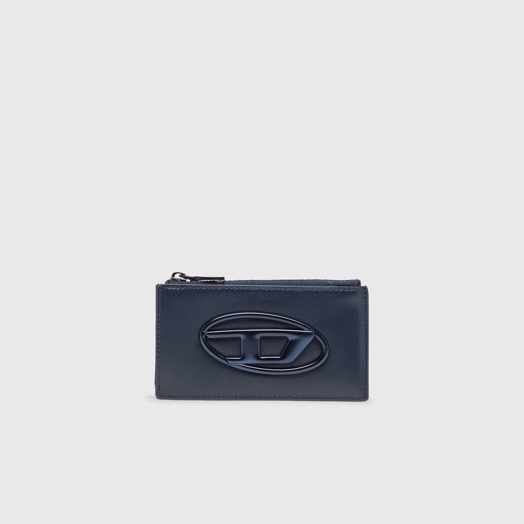 Diesel - Leather card holder - Card cases - Man - Blue