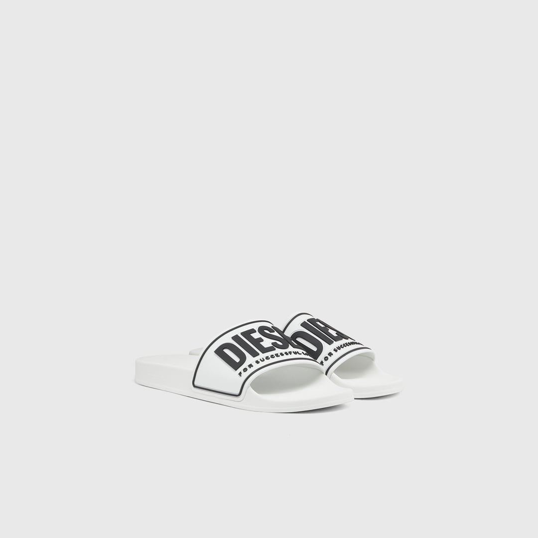 Diesel - Sa-Mayemi-Pool slides with 3D logo - Slides - Man - Multicolor