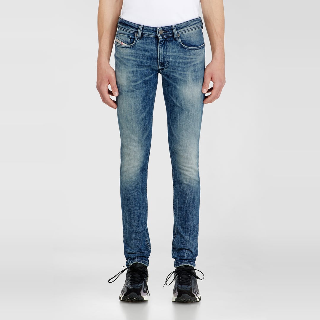 Diesel Skinny Jeans Low Waist 1979 Sleenker, Medium blue, Zip fly
