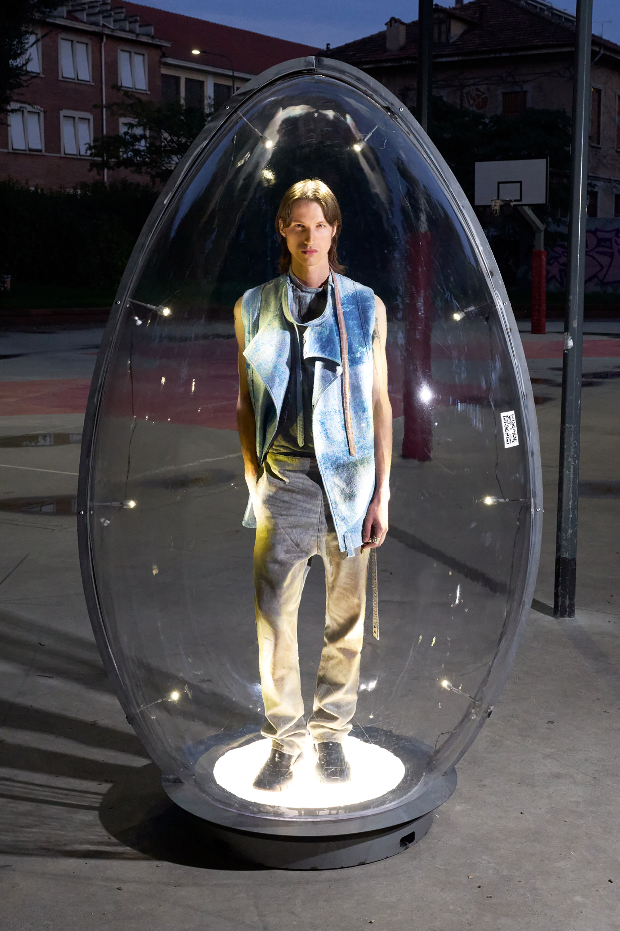 Diesel - Man's Slim Jeans D-THANOR 09P24, Grey - 4