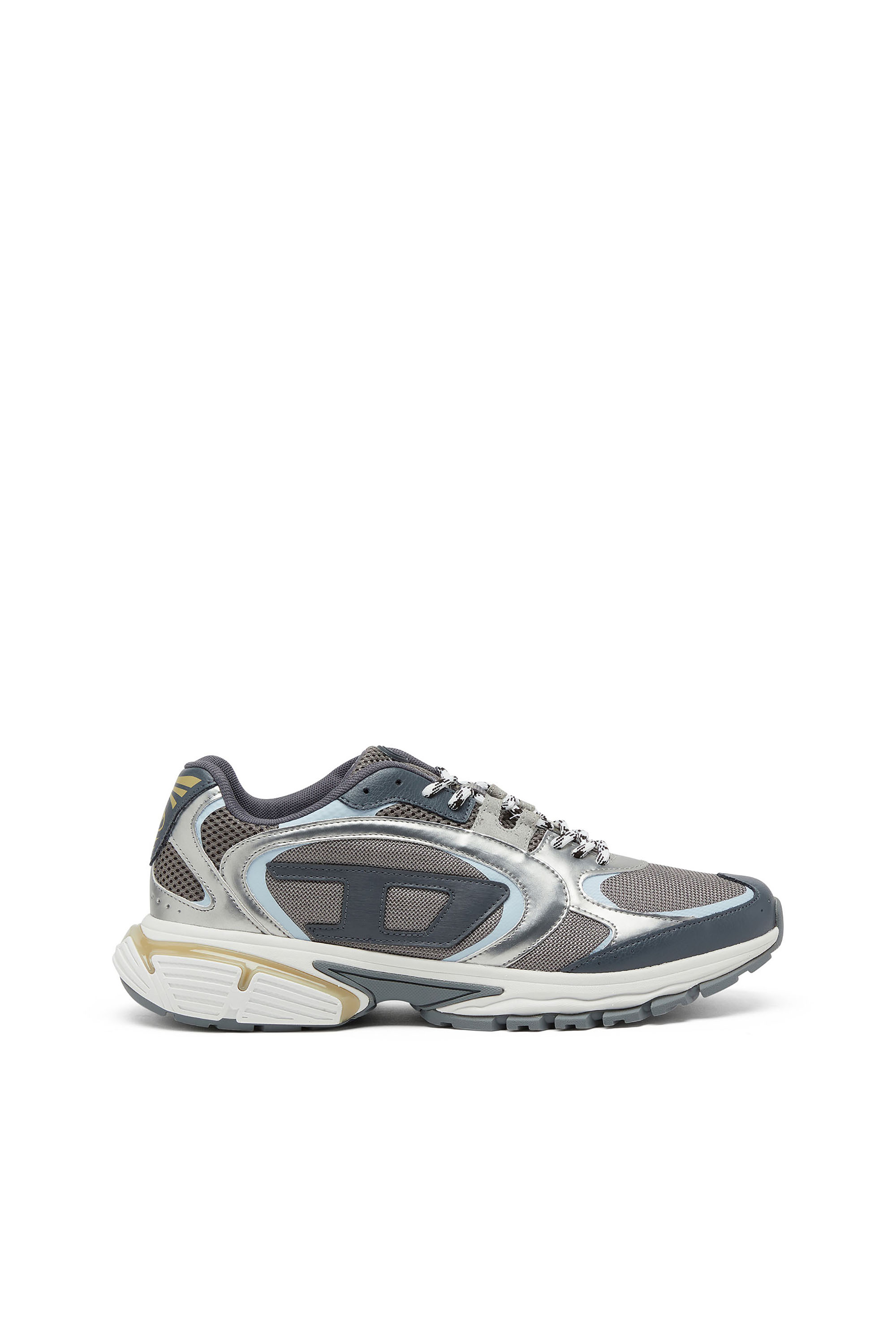 Diesel Mužský Multicolor - S-Pro-V-Dense-Metallic Sneakers In Mesh And Pu - Sneakers - Man Veľkosť 41