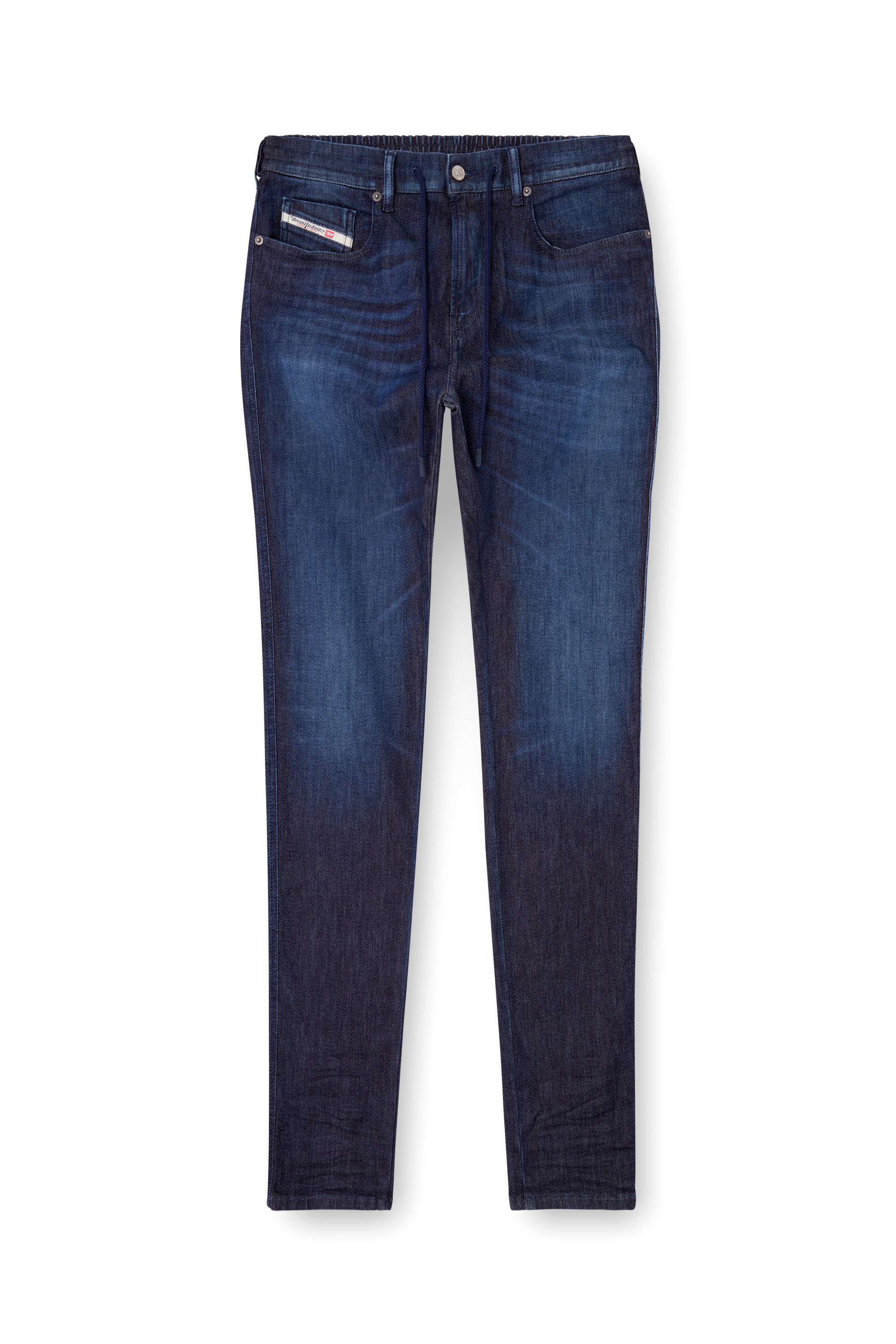 Diesel - Man's Slim 2062 D-Strukt Joggjeans® 09L11, Dark Blue - 3
