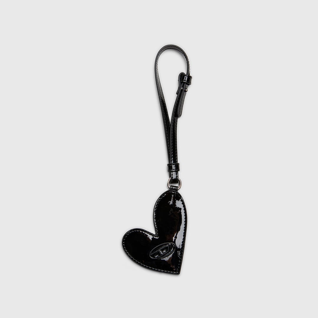 Diesel - Mirror charm with glossy finish - Charms and Keyrings - Woman - Black