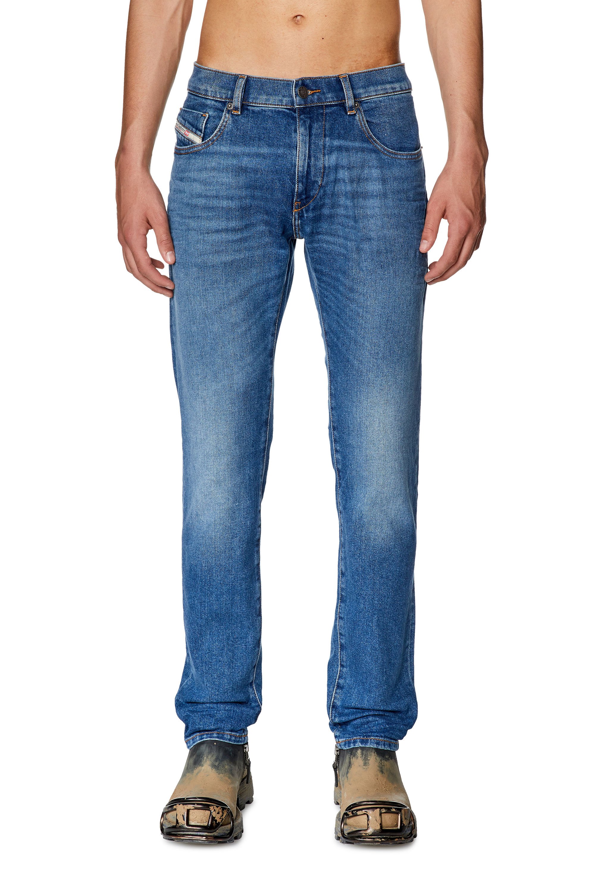 Diesel - Slim Jeans - 2019 D-Strukt - Jeans - Man - Blue