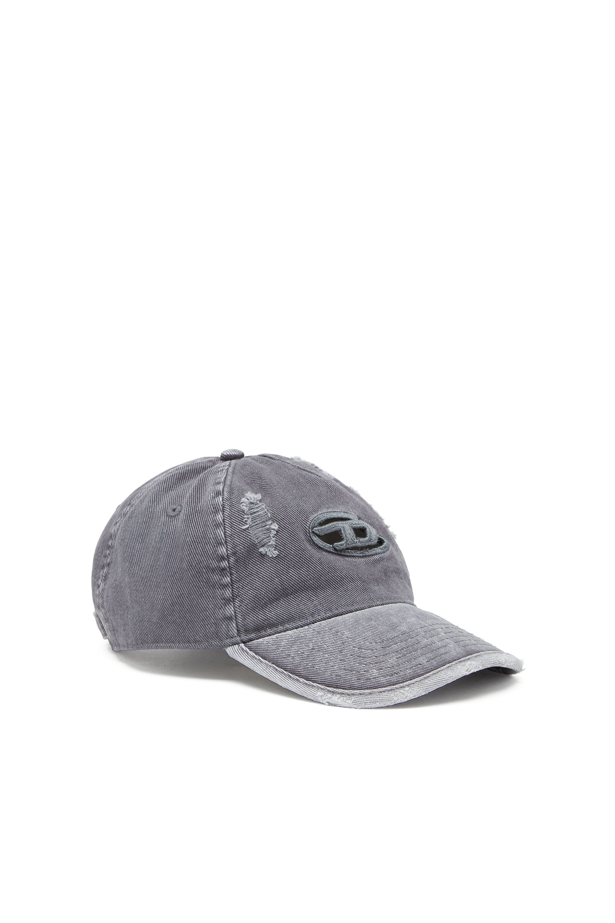 Diesel Men's Grey - Baseball Cap - Caps - Man Size 01